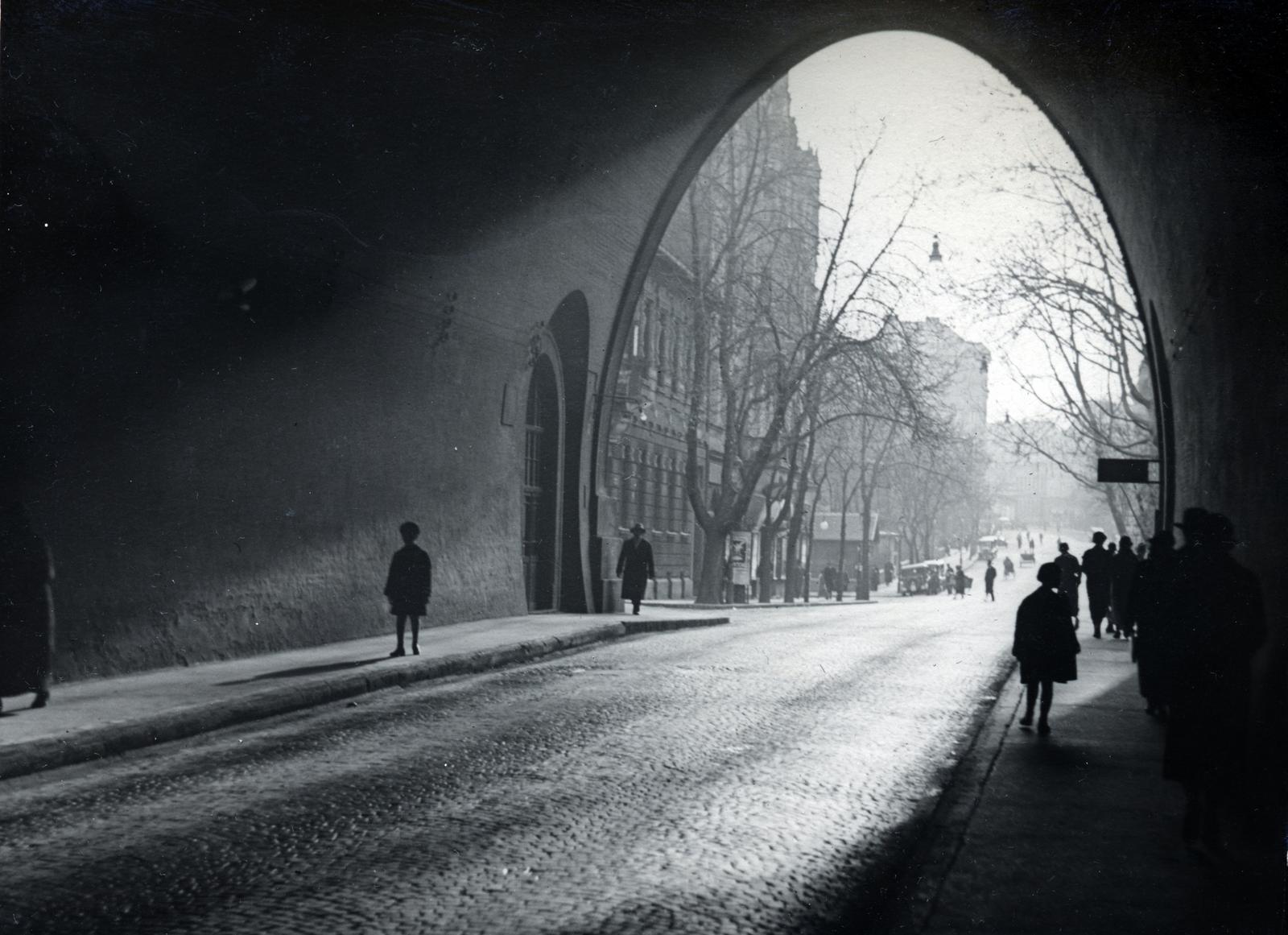 1931, Bor Dezső, Best of, tunnel, Fortepan #232104