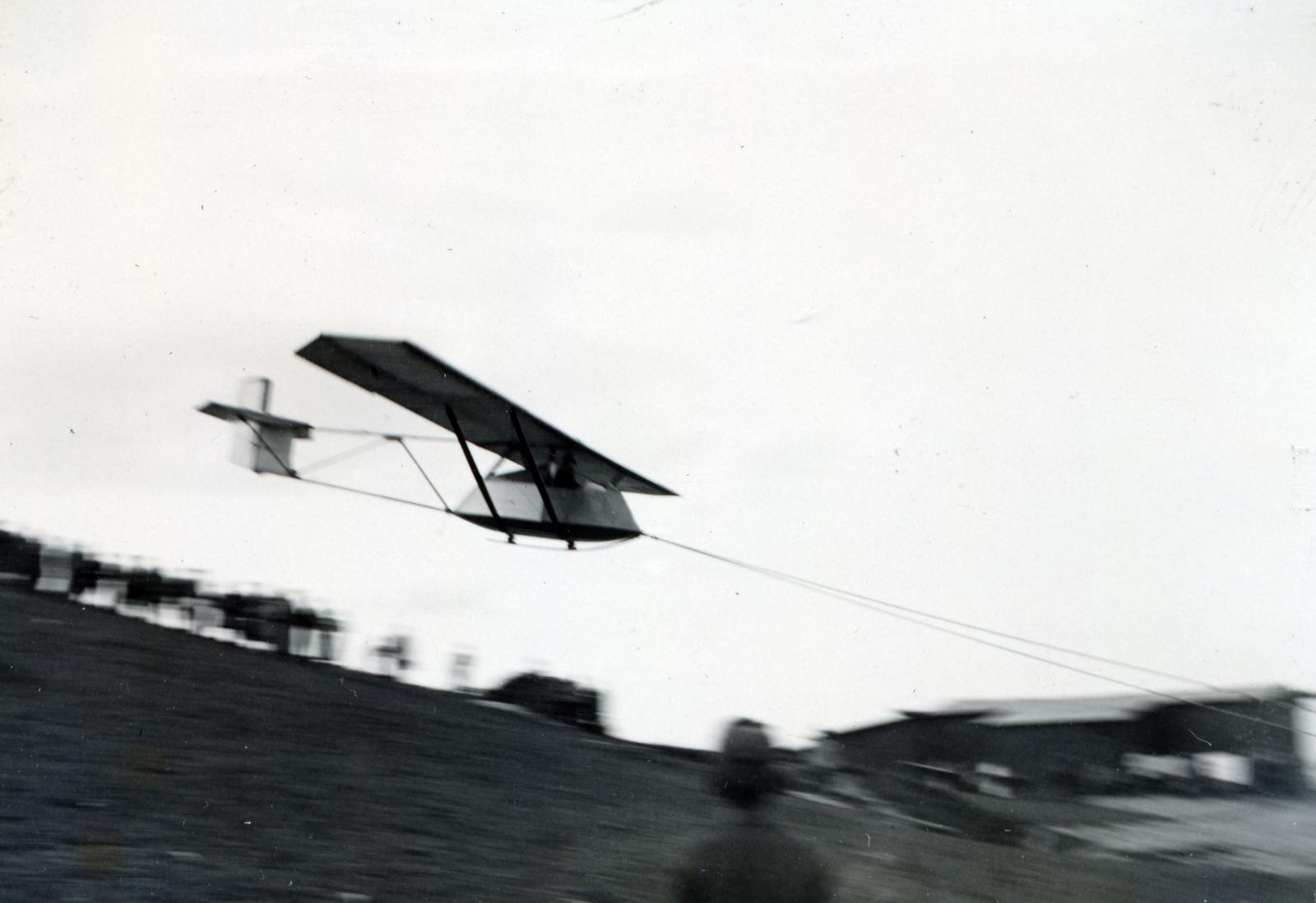 1936, Bor Dezső, sailplane, Fortepan #232235