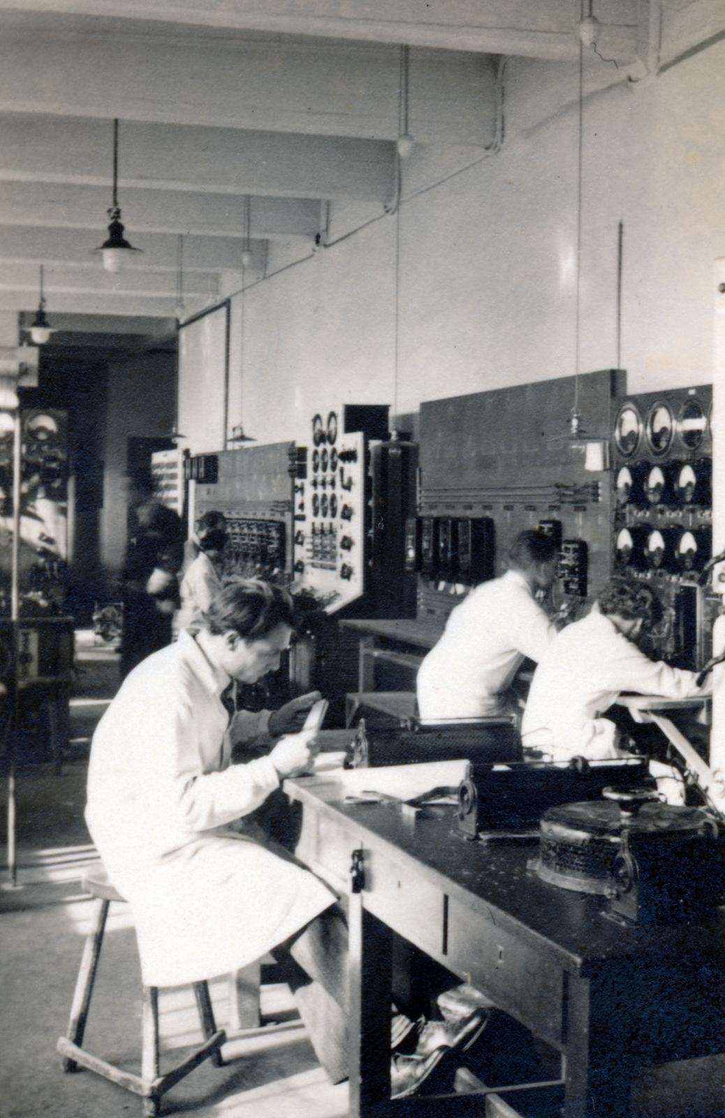1933, Liszkay Cecília, műszer, Elektromos Művek, Fortepan #232306