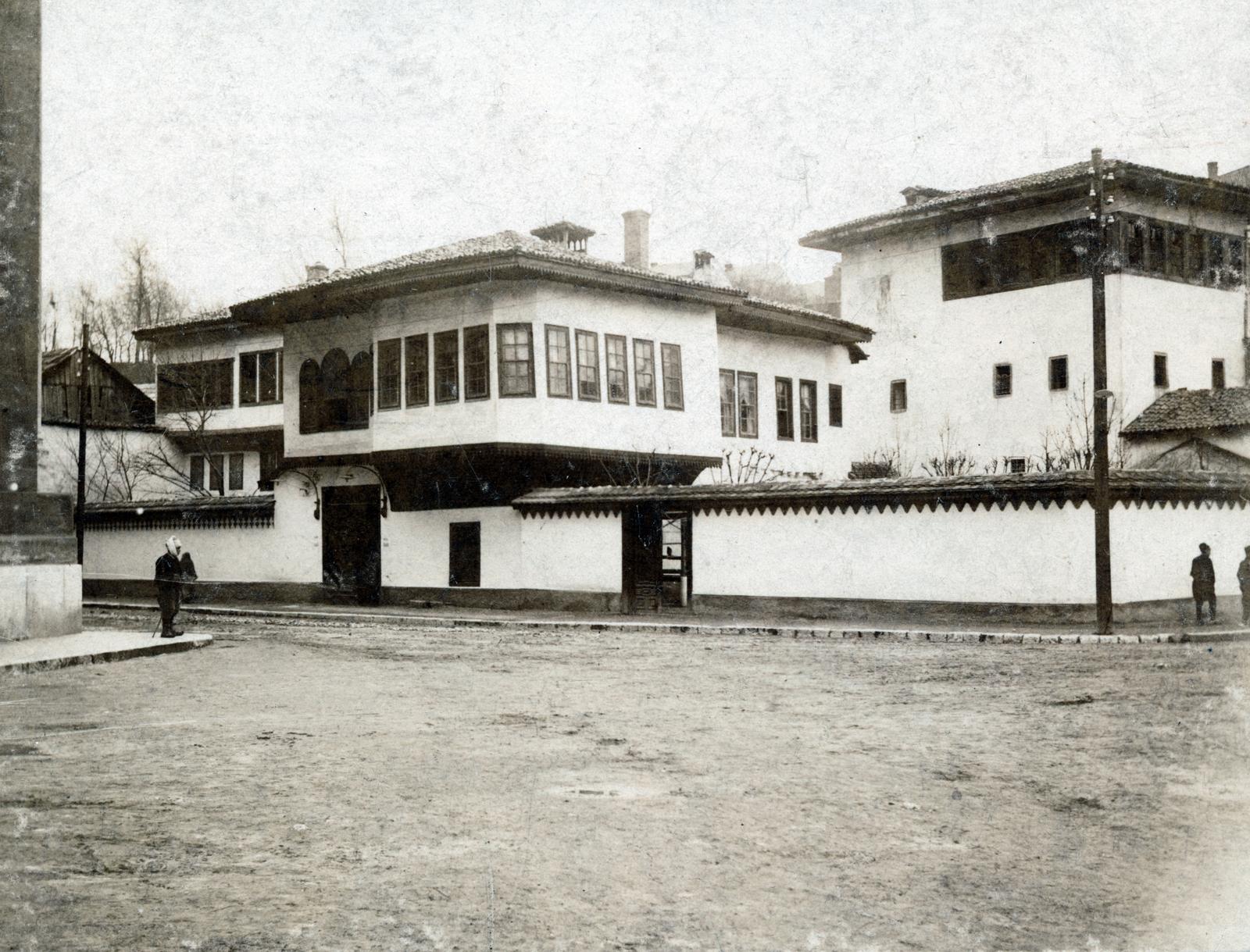 Bosznia-Hercegovina, Szarajevó, ulica Mlini - ulica Mišćina kereszteződése., 1931, Hajtman Ágnes, modern építészet, sarokház, Fortepan #232335