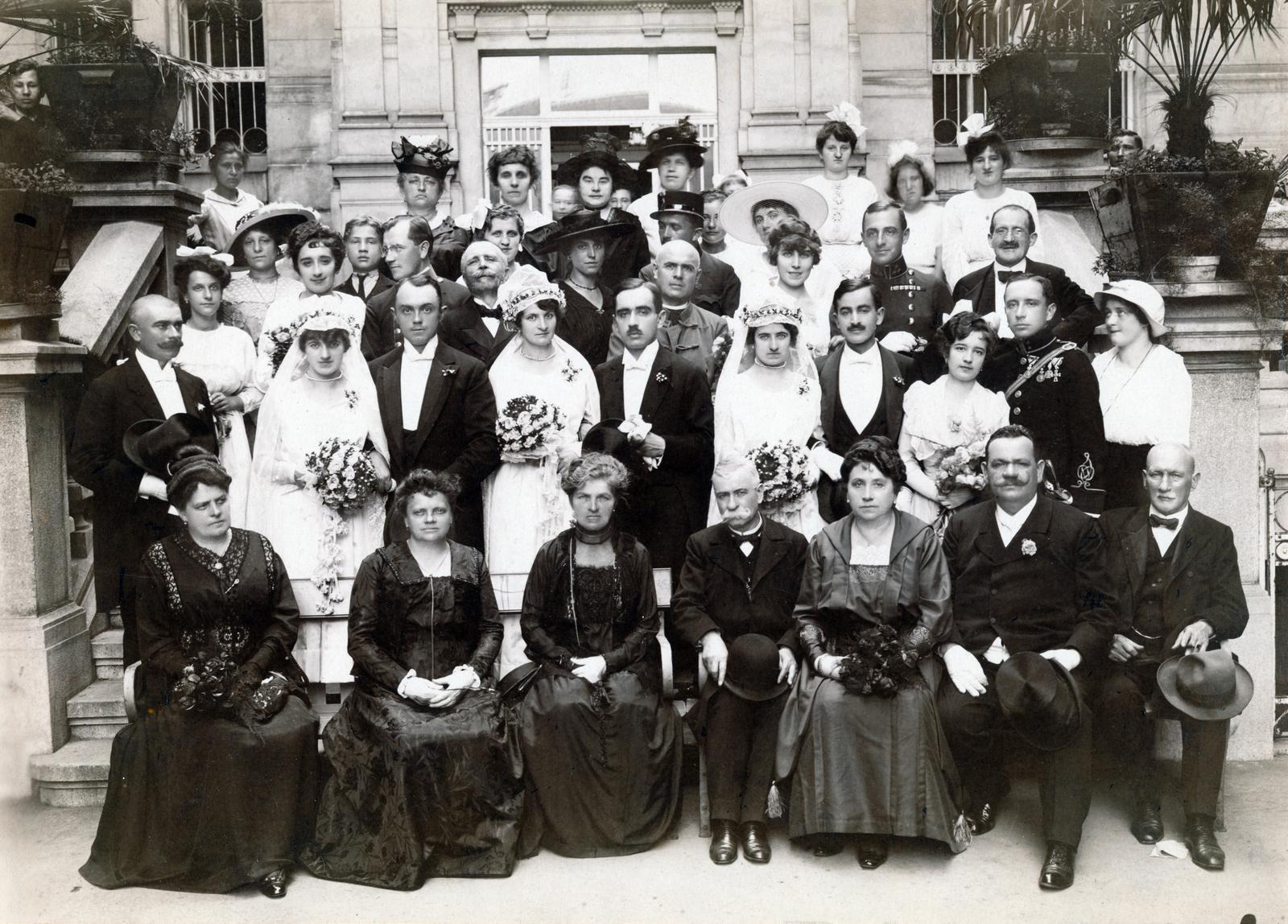 1916, Kalmár Nándor, soldier, wedding ceremony, Fortepan #232671