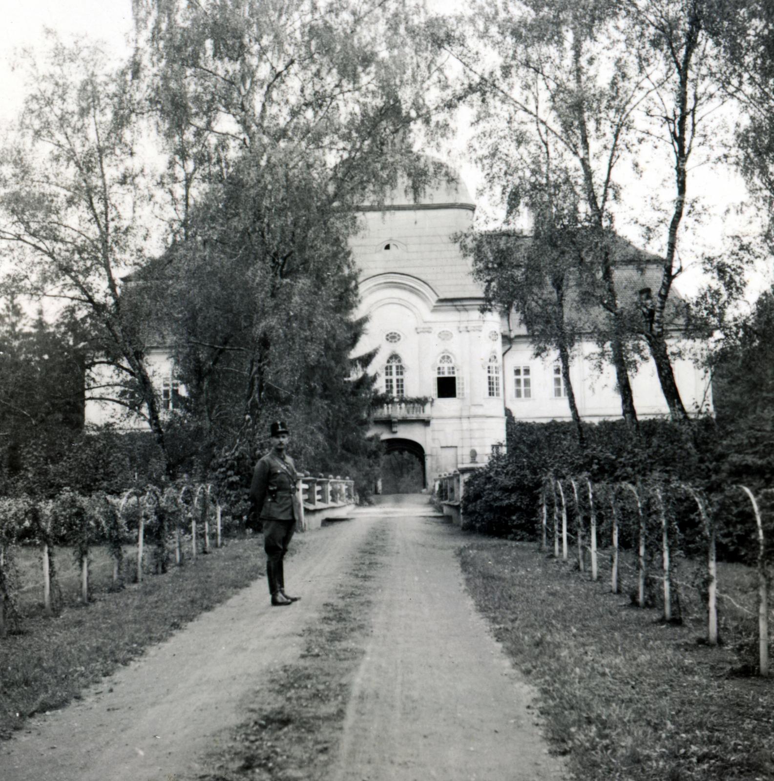 Románia,Erdély, Gernyeszeg, Teleki-kastély., 1940, Tordai György, Fortepan #232860