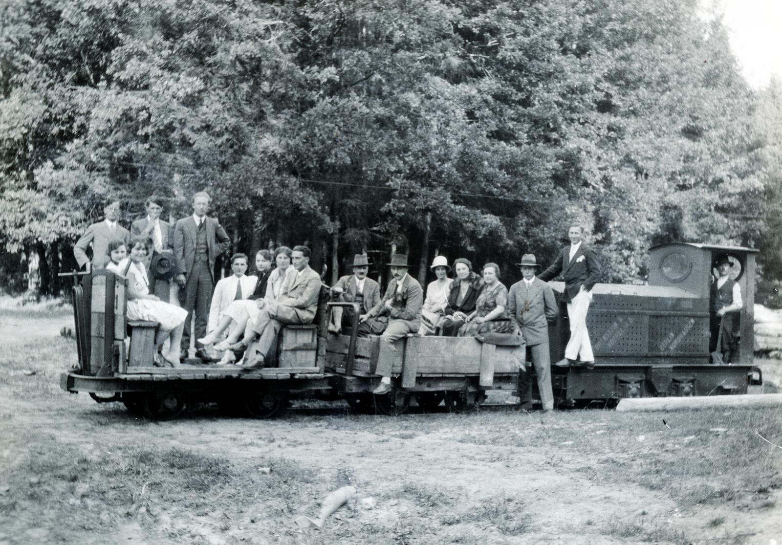 1940, Tordai György, kisvasút, Fortepan #232895