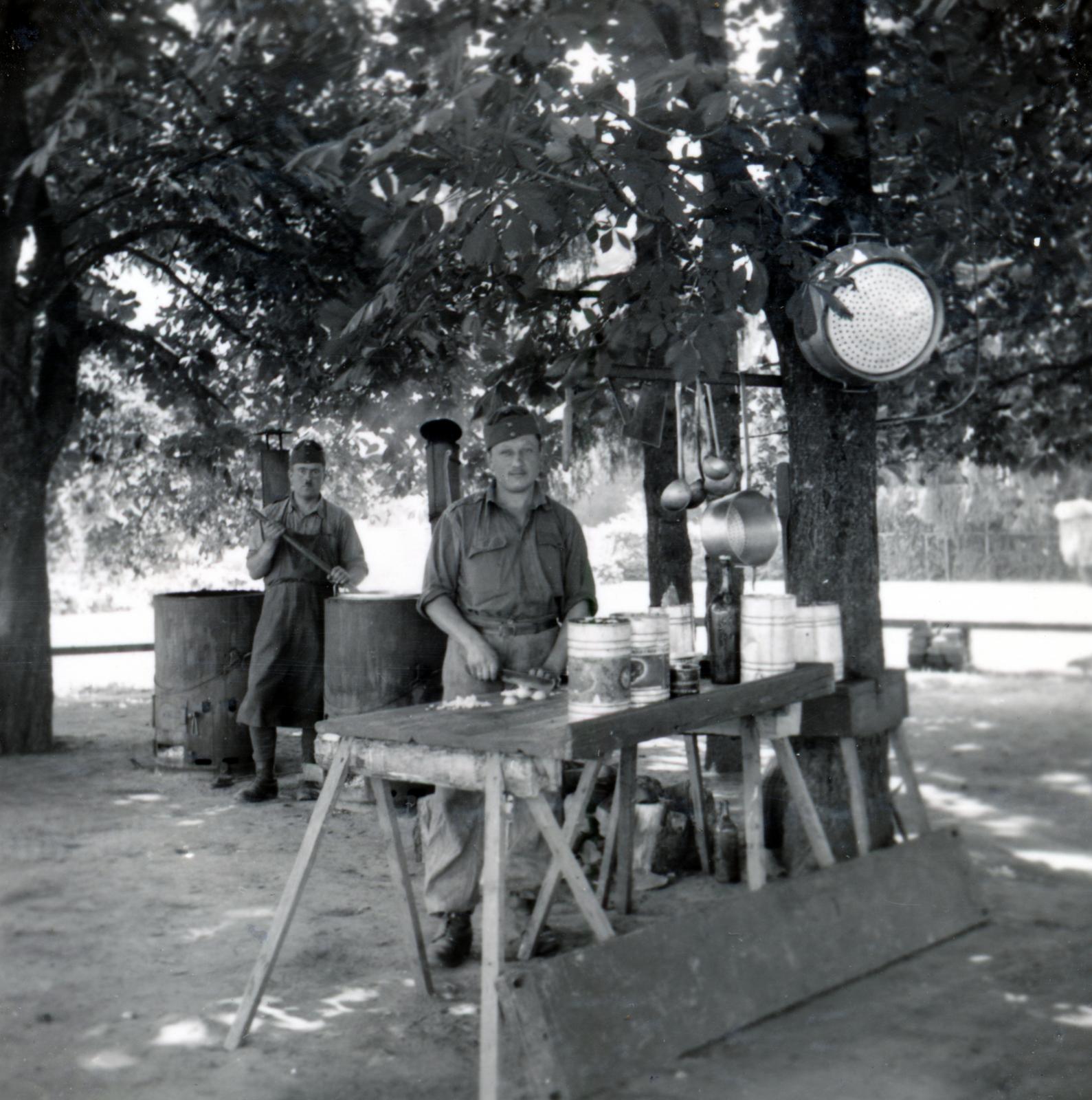 1940, Tordai György, főzés, konyha, Fortepan #233008