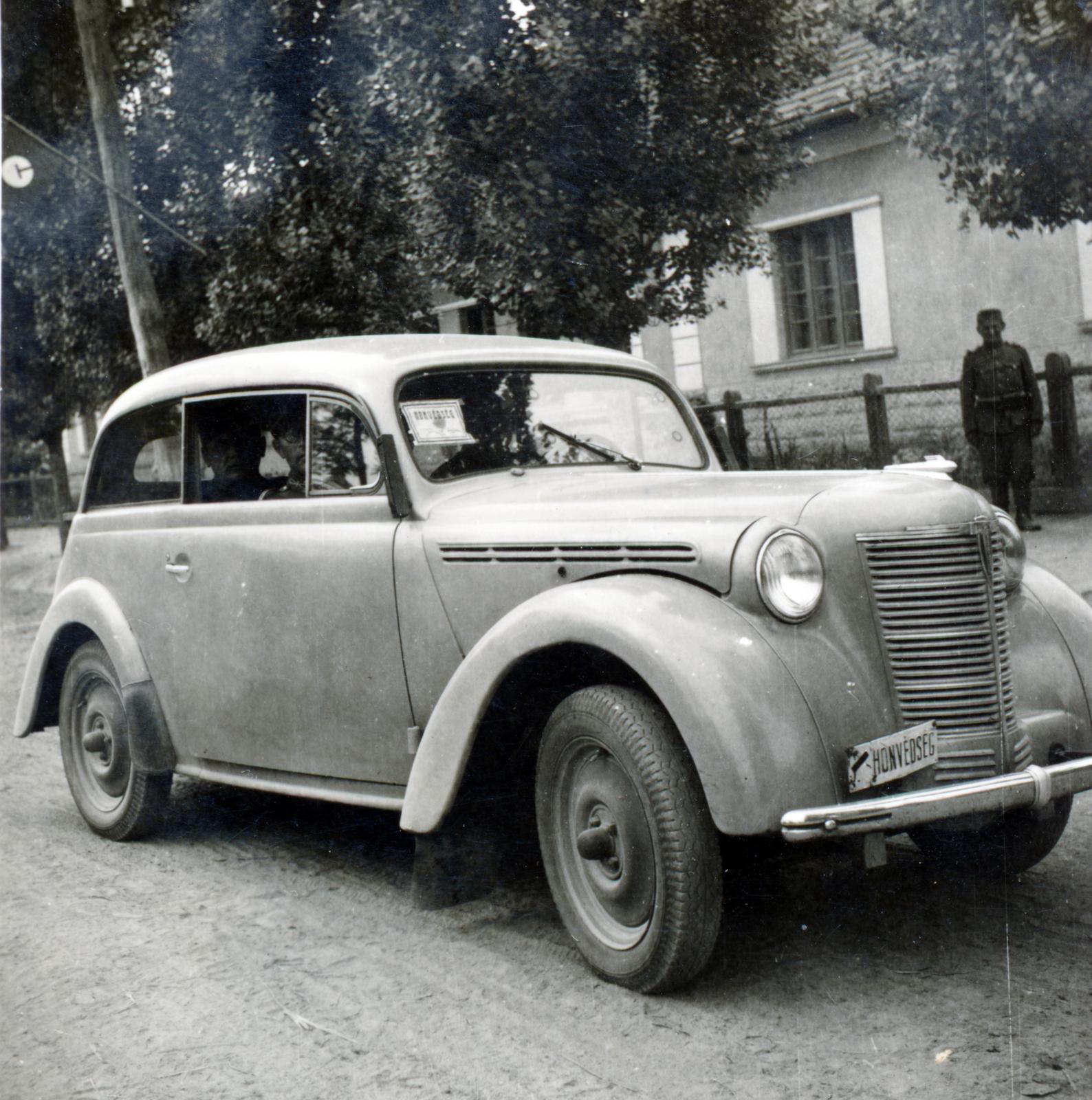 1940, Tordai György, honvédség, automobil, Fortepan #233032