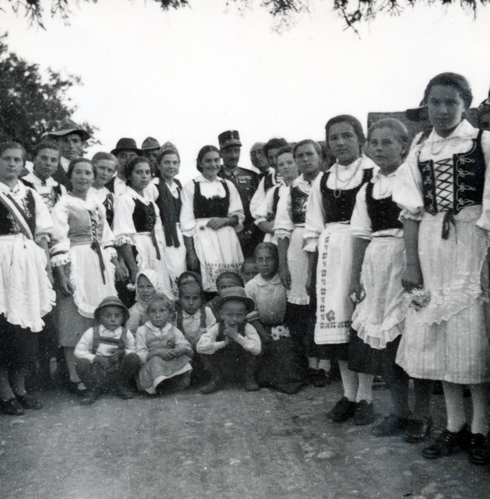 1940, Tordai György, népviselet, Fortepan #233228