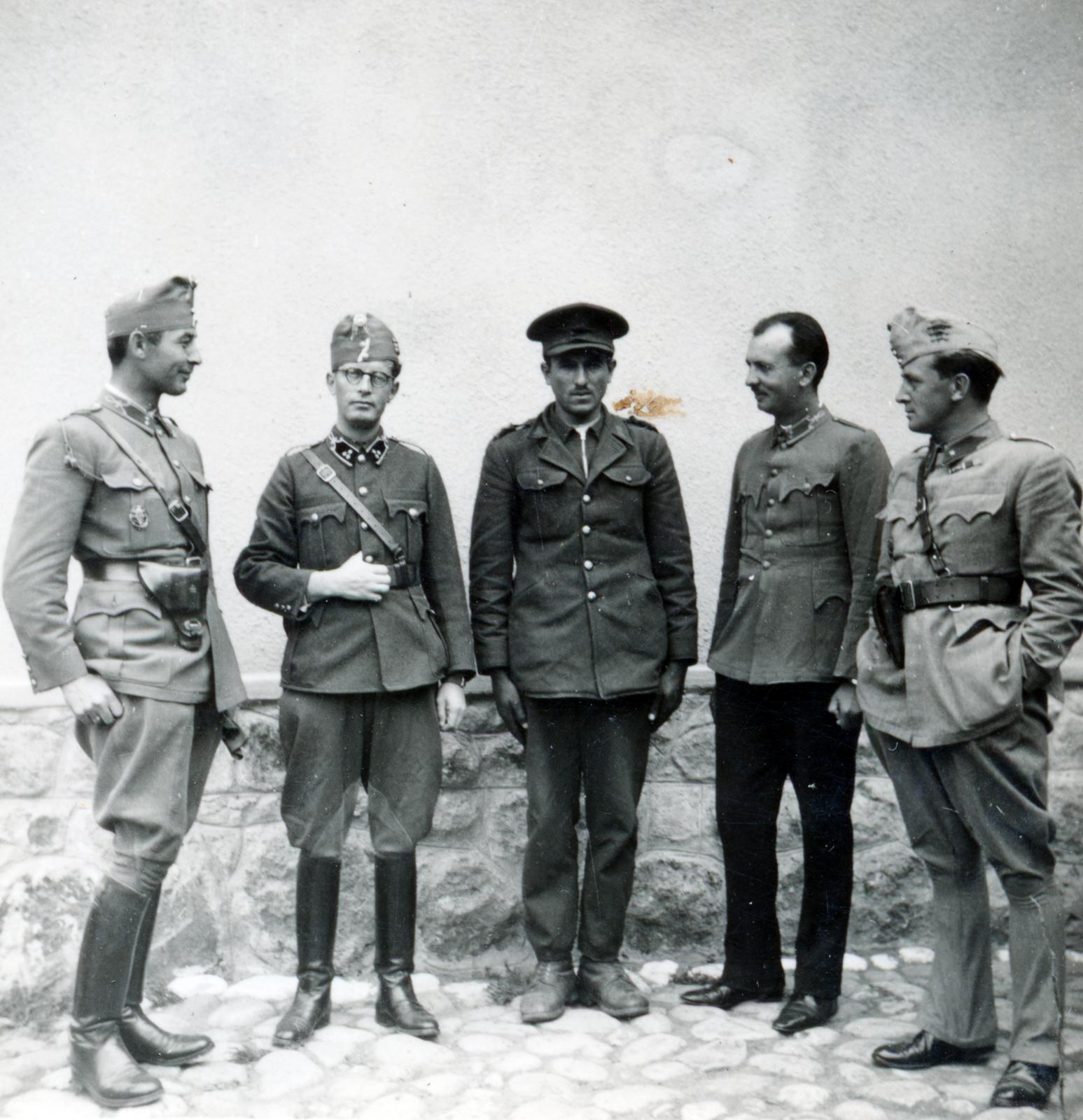 1940, Tordai György, Romanian soldier, Fortepan #233231