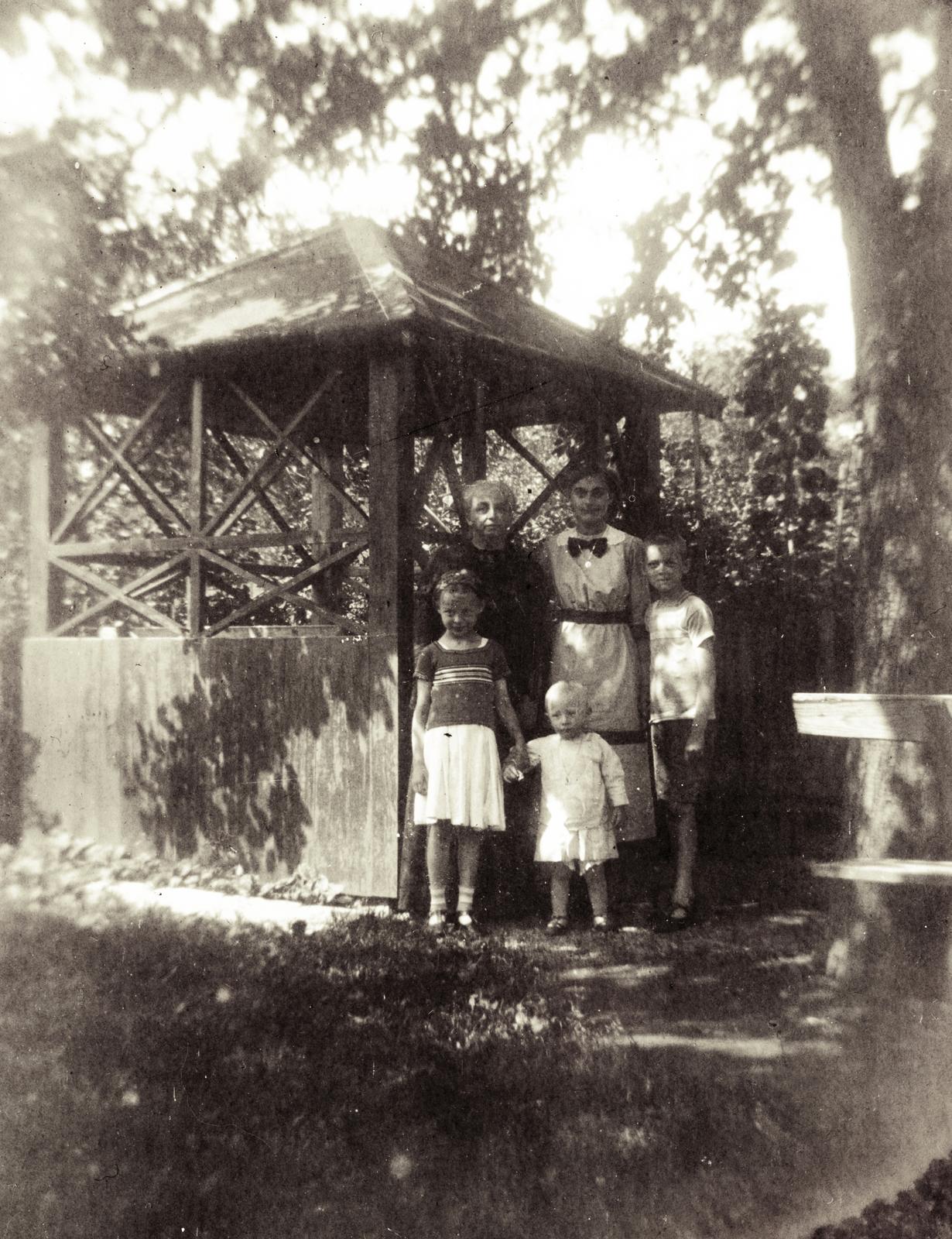1916, Hajtman Ágnes, fény-árnyék, család, Fortepan #233320
