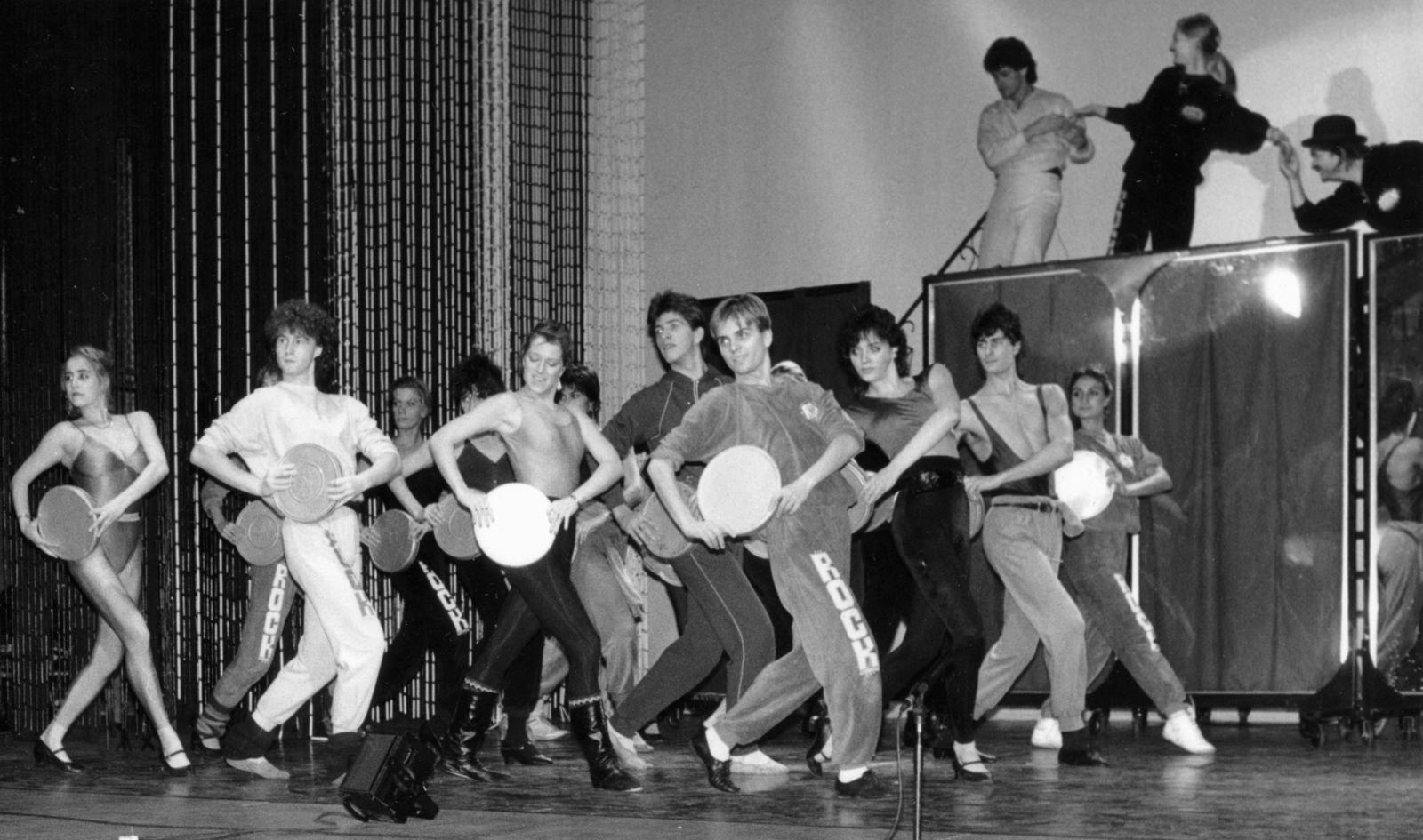 1986, Papp Dezső - Rock Színház, Fortepan #233347