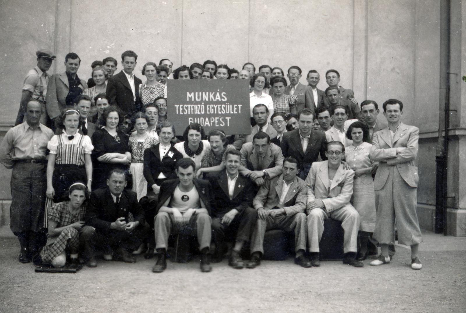 1934, Harangozó Ádám, Munkás Testedző Egyesület, Fortepan #233382