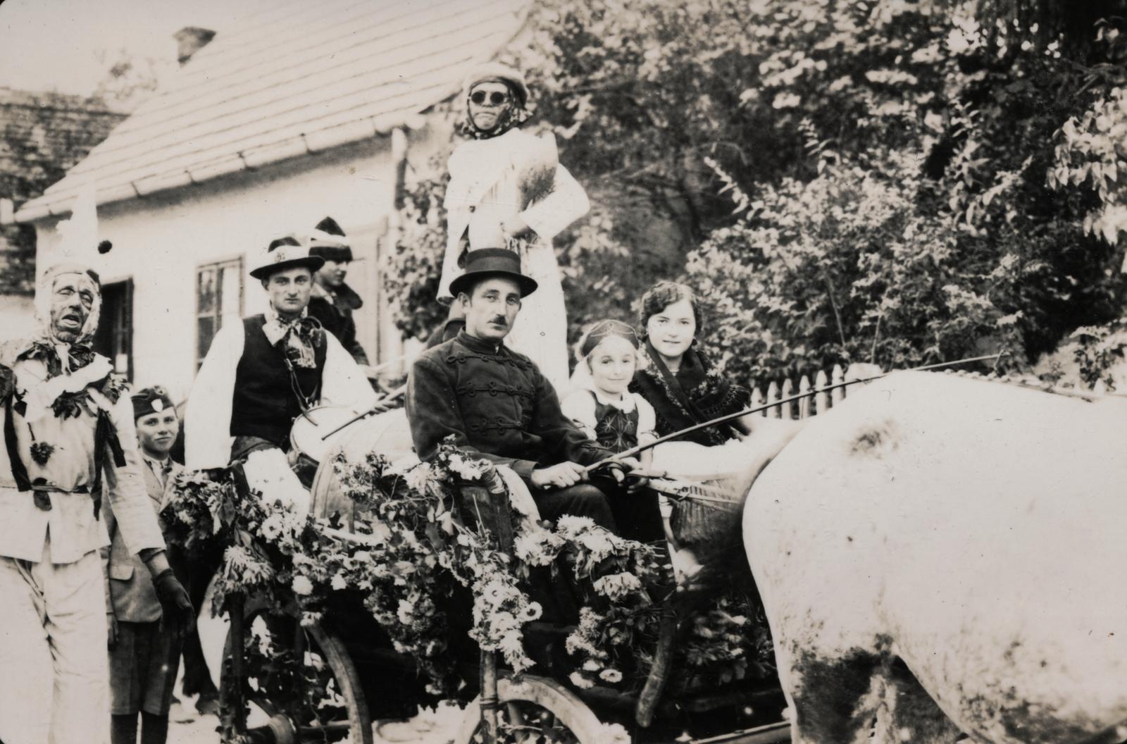1939, Büki család, Fortepan #233704