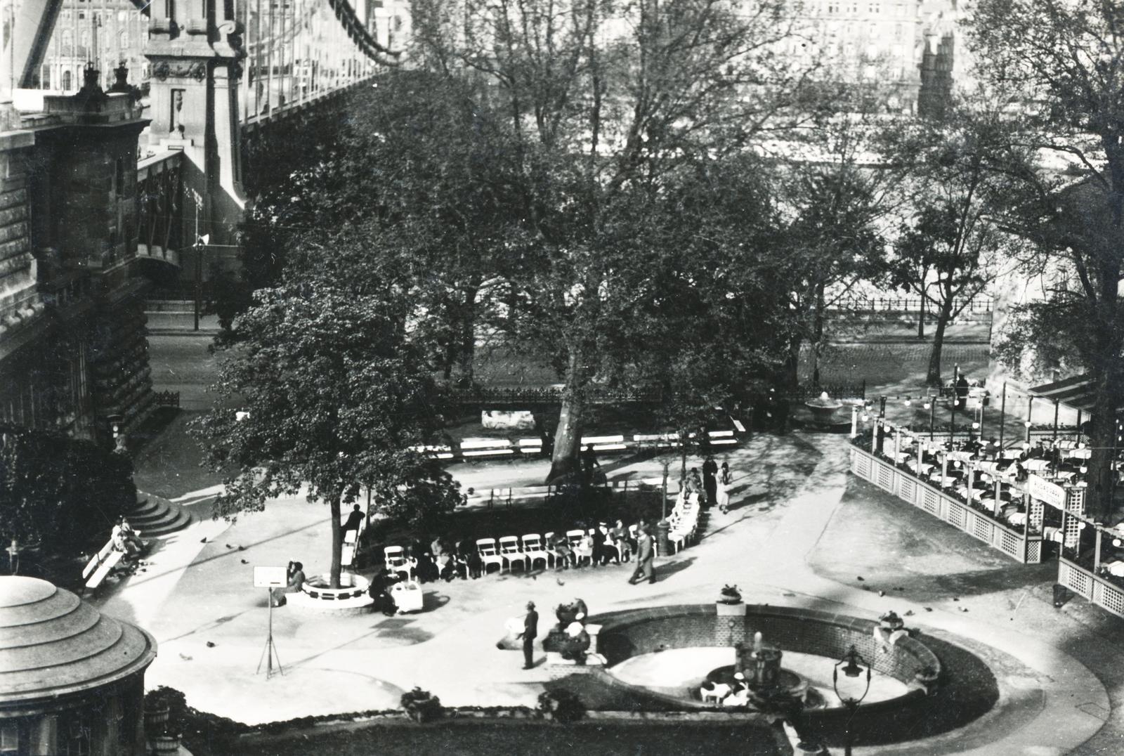 1938, Büki család, rest area, chair, square, Fortepan #233706