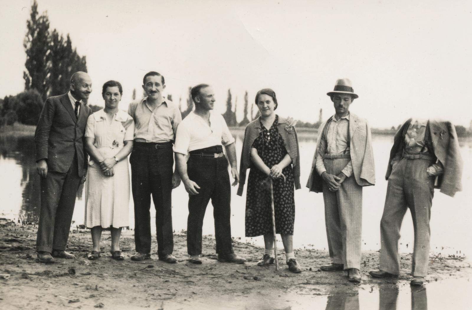 1939, Büki család, rontott fotó, Fortepan #233720