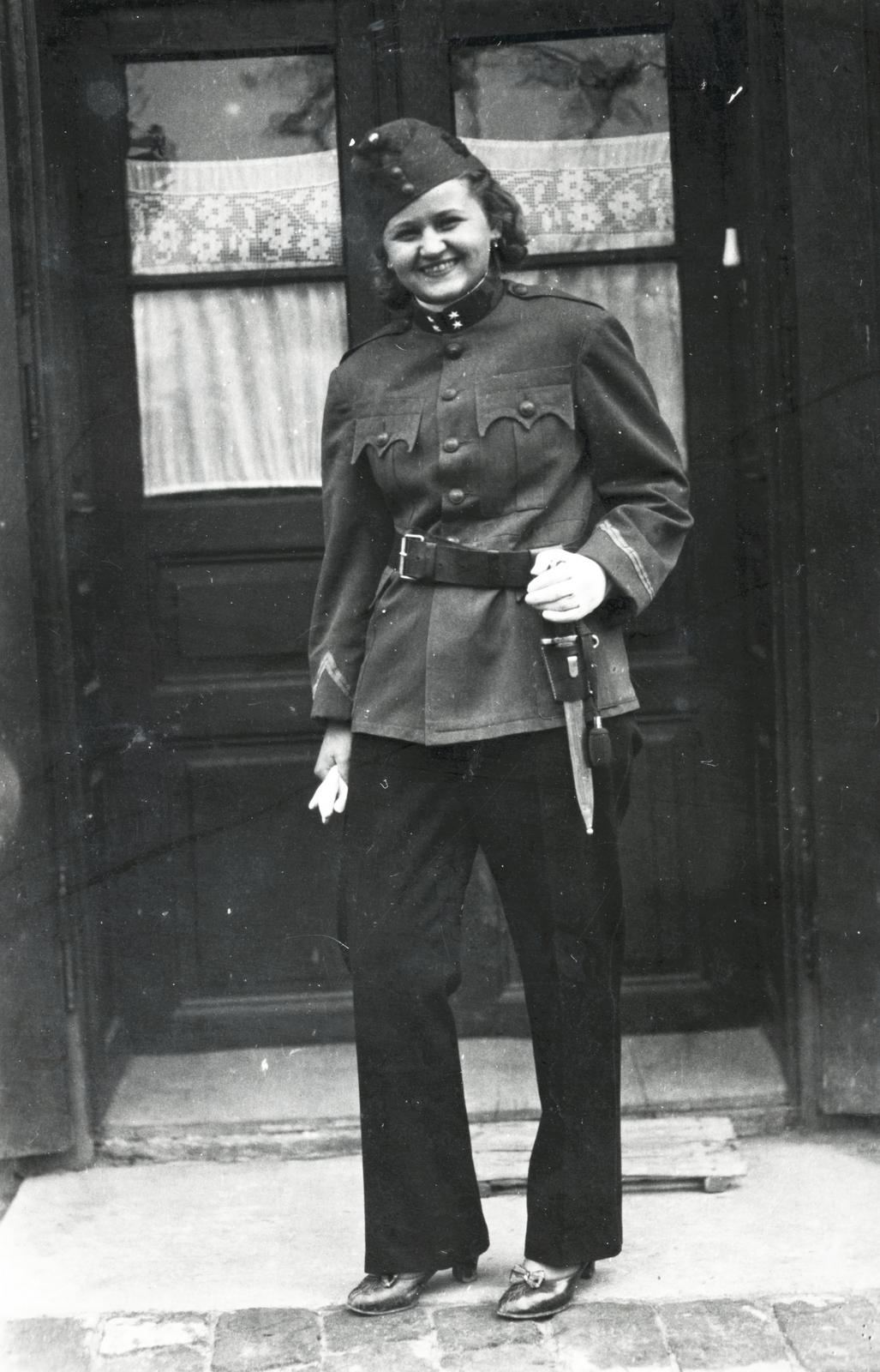 1938, Büki család, cross-dressing, Fortepan #233746