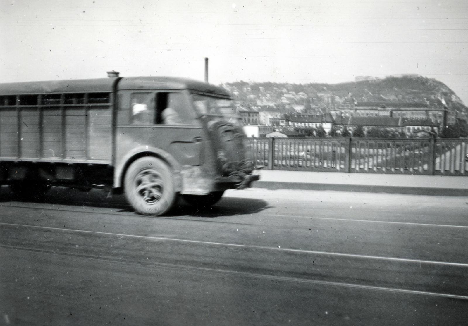 1941, Jezsuita Levéltár, teherautó, olasz gyártmány, Renault-márka, Fortepan #233833