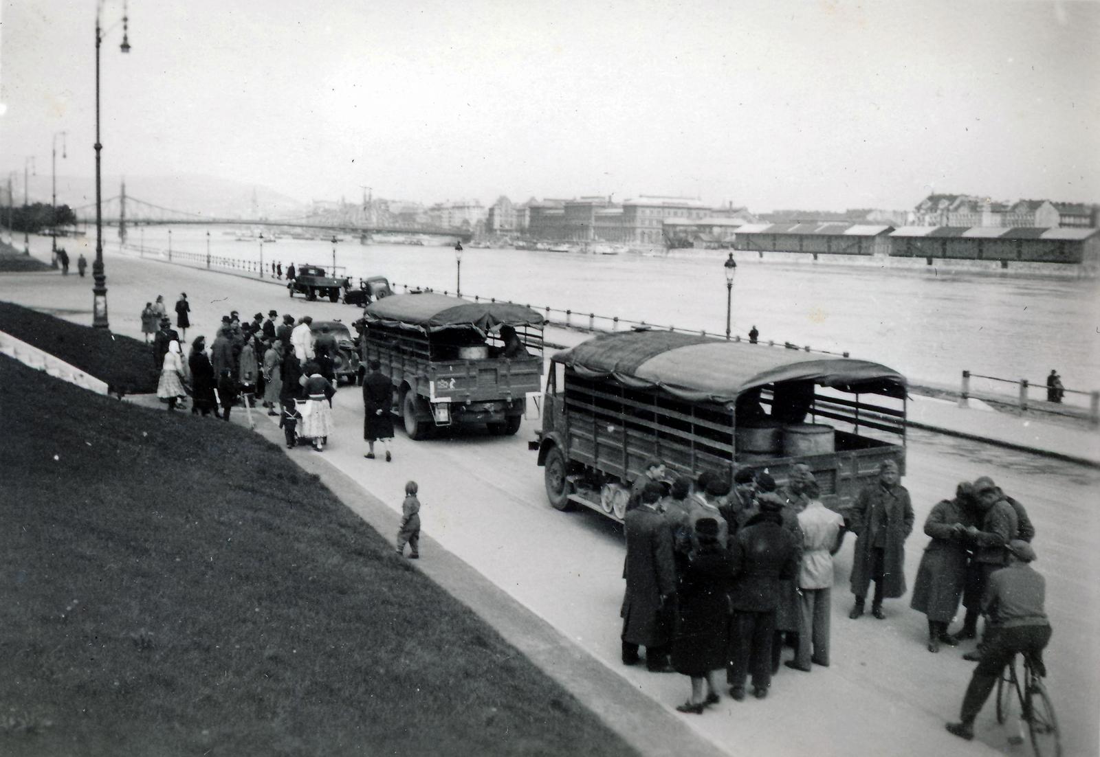 1941, Jezsuita Levéltár, gázlámpa, német katona, teherautó, Fortepan #233837