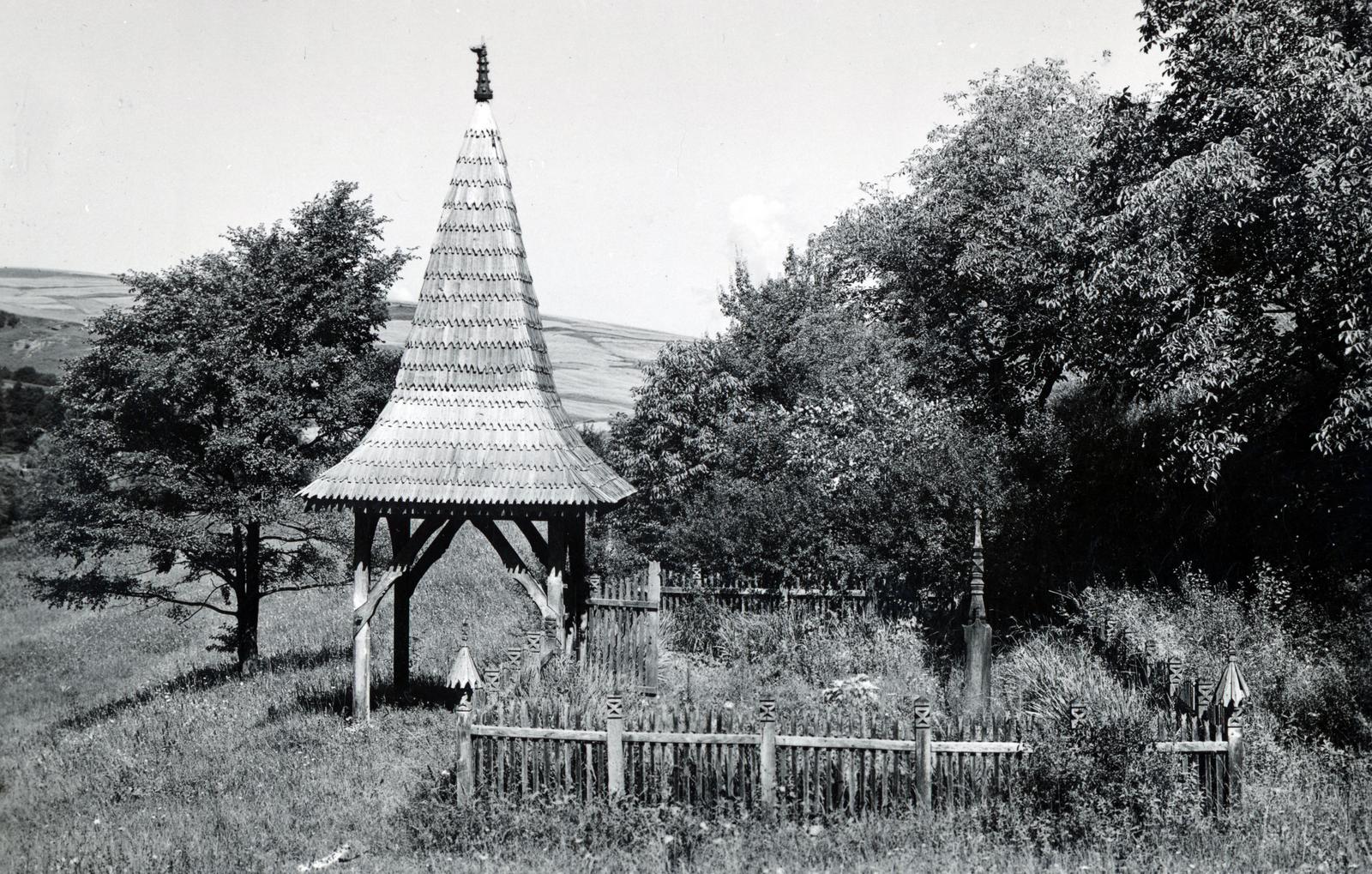 Romania,Transylvania, Ordorheiu Secuiesc,Seiche, Orbán Balázs síremléke., 1945, Mikolay Károly, Fortepan #233907