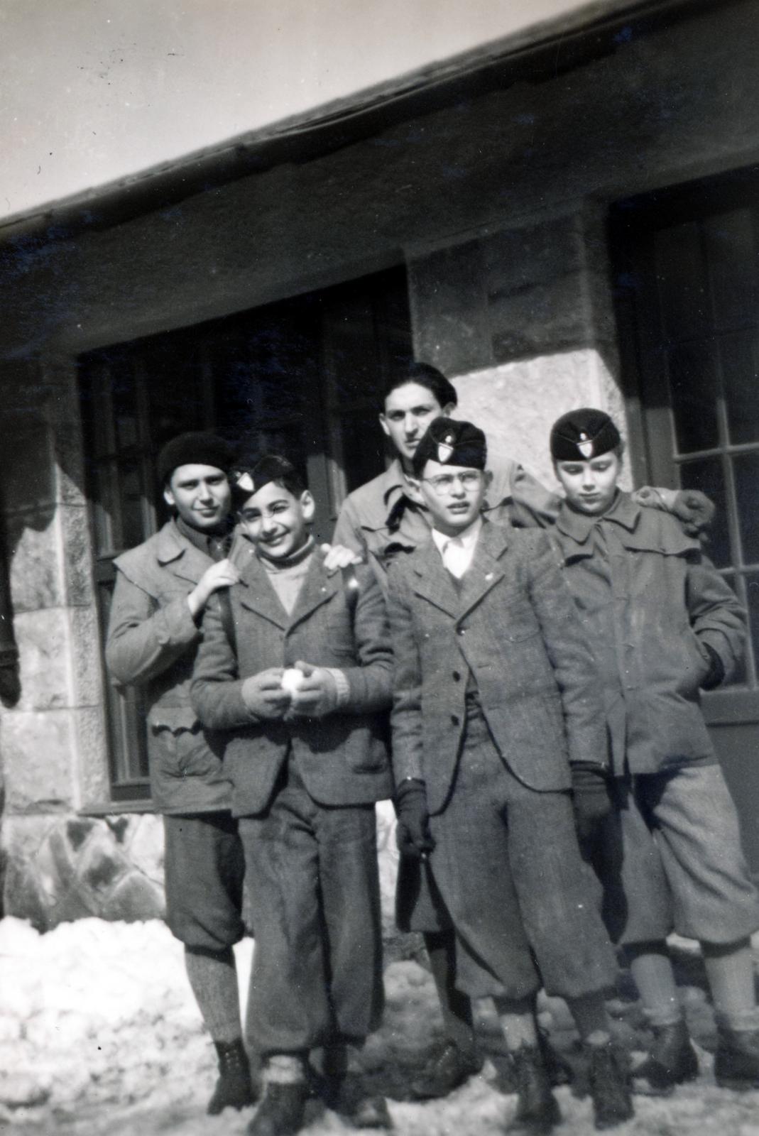 1940, Palágyi Bálint, sapka, levente, Fortepan #233962
