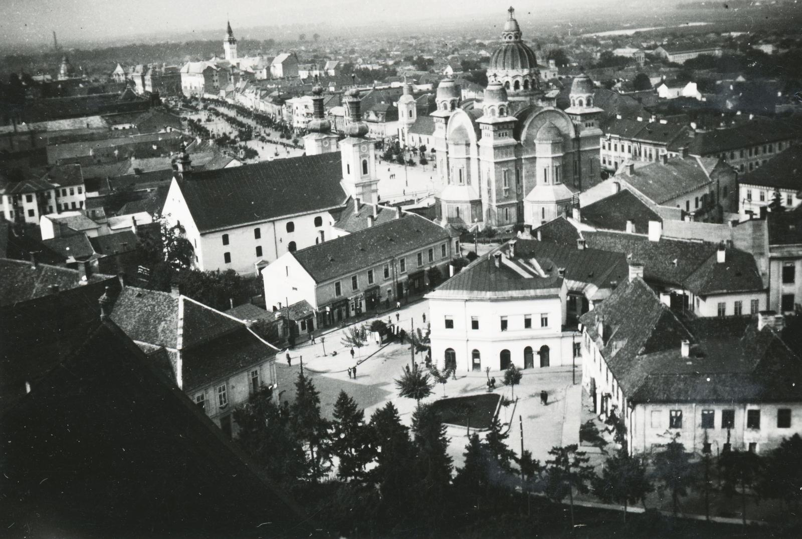 1940, Cserey Zoltán, steeple, roof, picture, Fortepan #234042