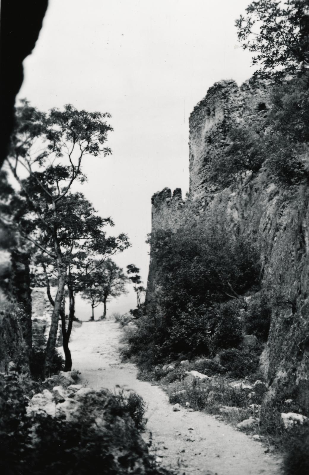 Magyarország,Dunakanyar, Visegrád, Fellegvár., 1958, Lelkes Ilka, Fortepan #234115