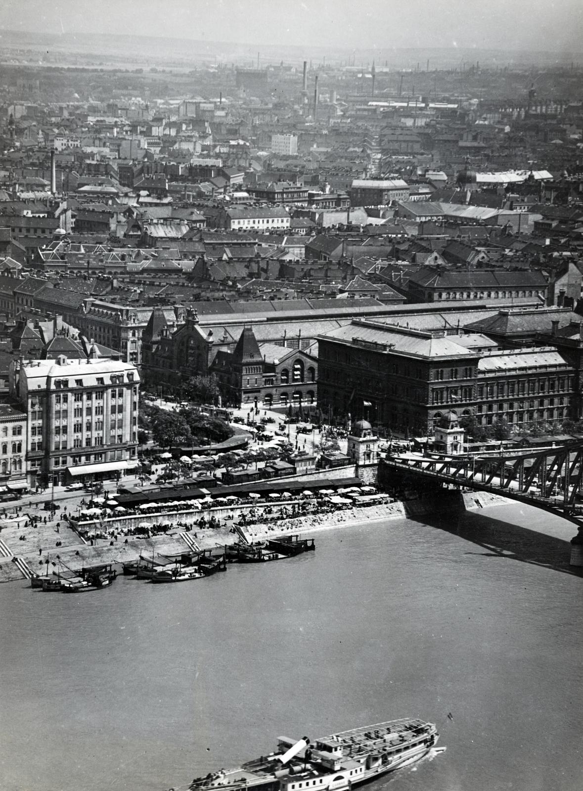 1934, Gödi Digitális Fotóarchívum, Danube, Fortepan #234142
