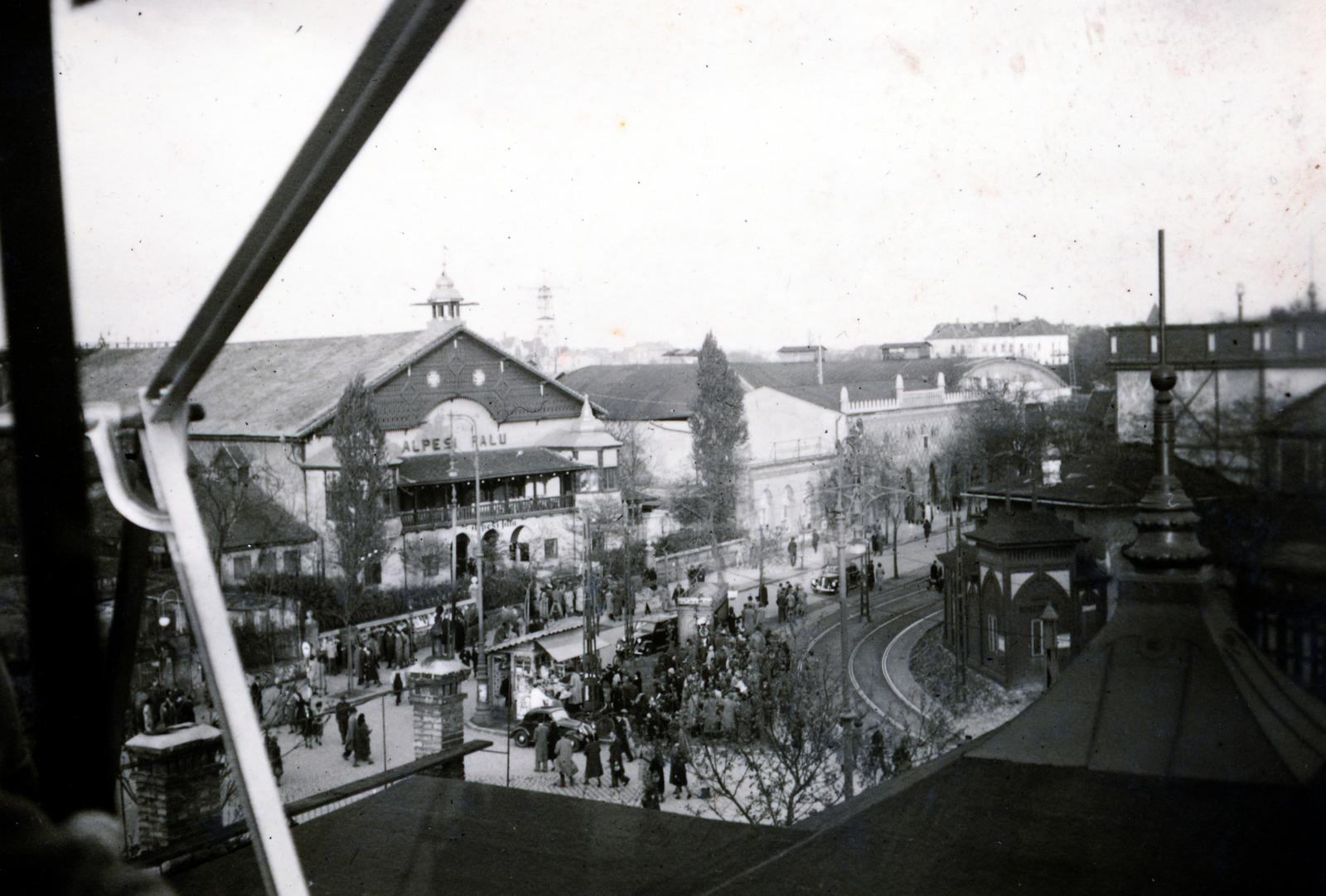 Magyarország, Városliget, Budapest XIV., Hermina út, Alpesi Falu vendéglő és mulató., 1938, Gödi Digitális Fotóarchívum, vidámpark, étterem, Budapest, Fortepan #234211