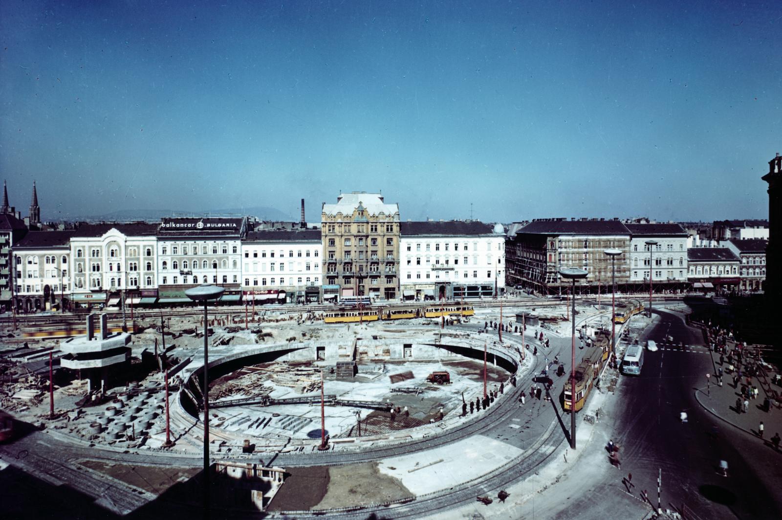 1969, Hegyvidéki Helytörténeti Gyűjtemény, subway construction, Fortepan #234255