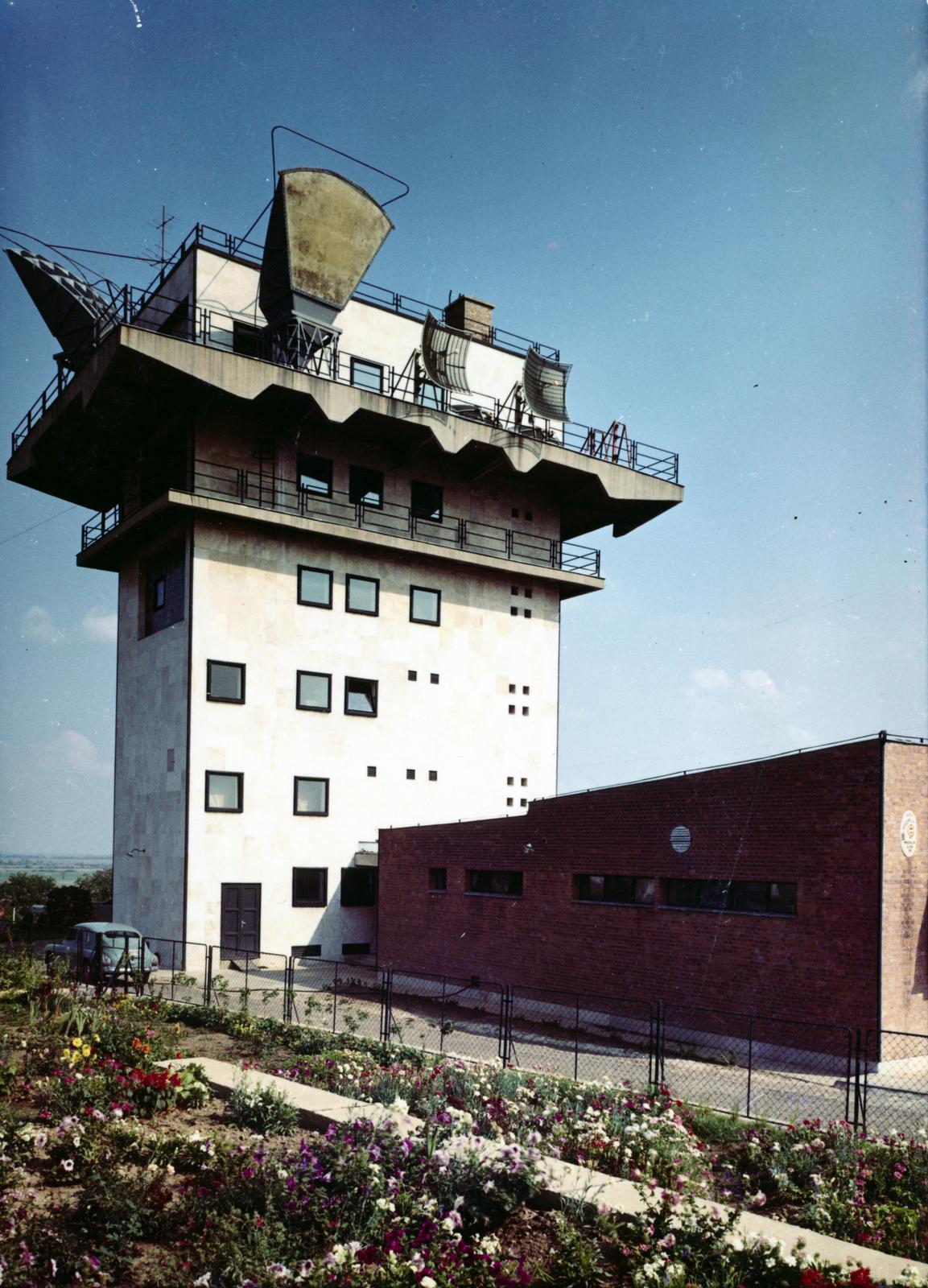 Hungary, Emőd, mikrohullámú állomás., 1962, Hegyvidéki Helytörténeti Gyűjtemény, Fortepan #234754