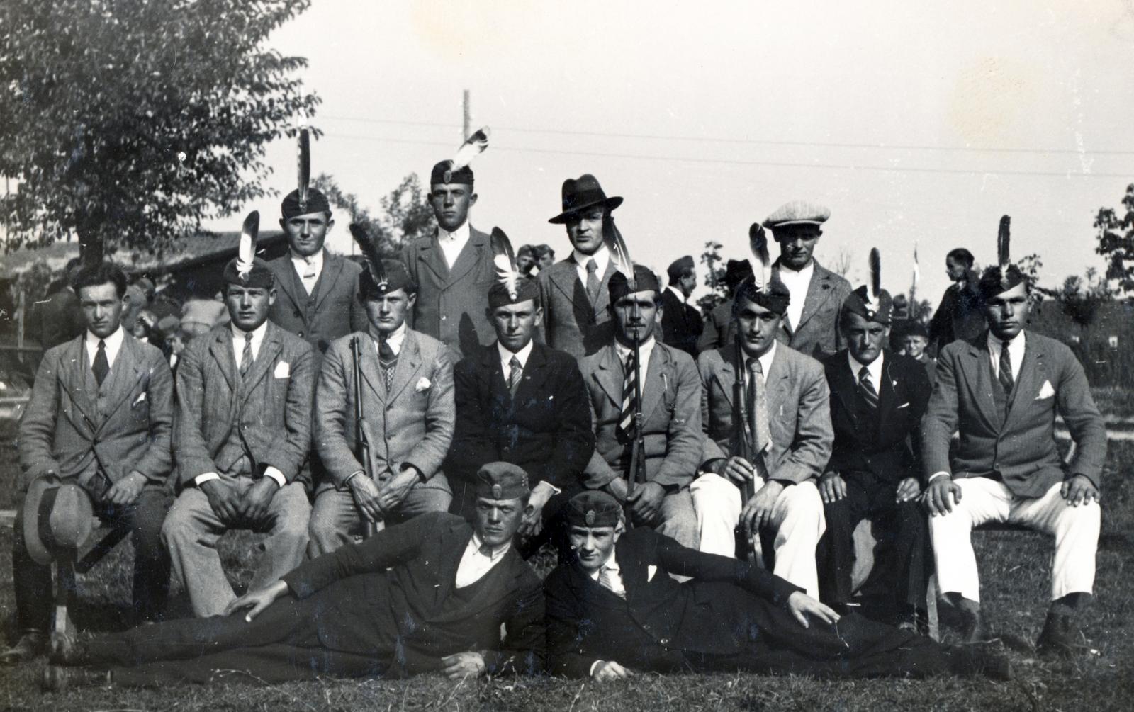 1923, Tatai Gergely, madártoll, Fortepan #234837