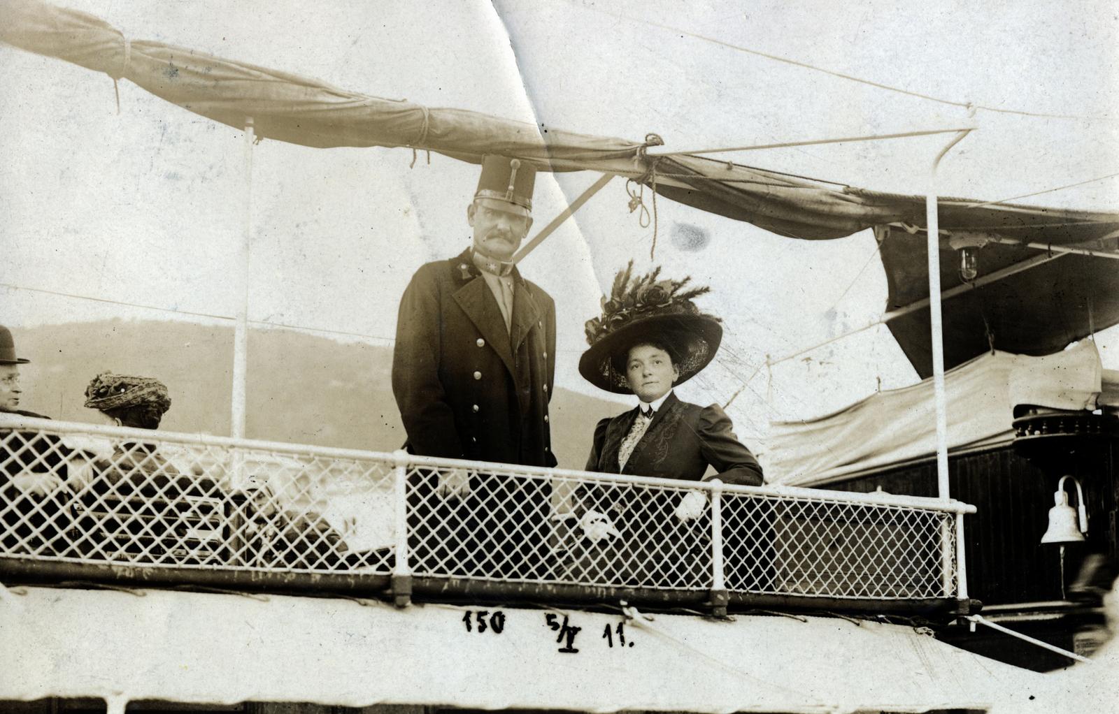 1911, Galambos Rita, kalap, egyenruha, Fortepan #234902