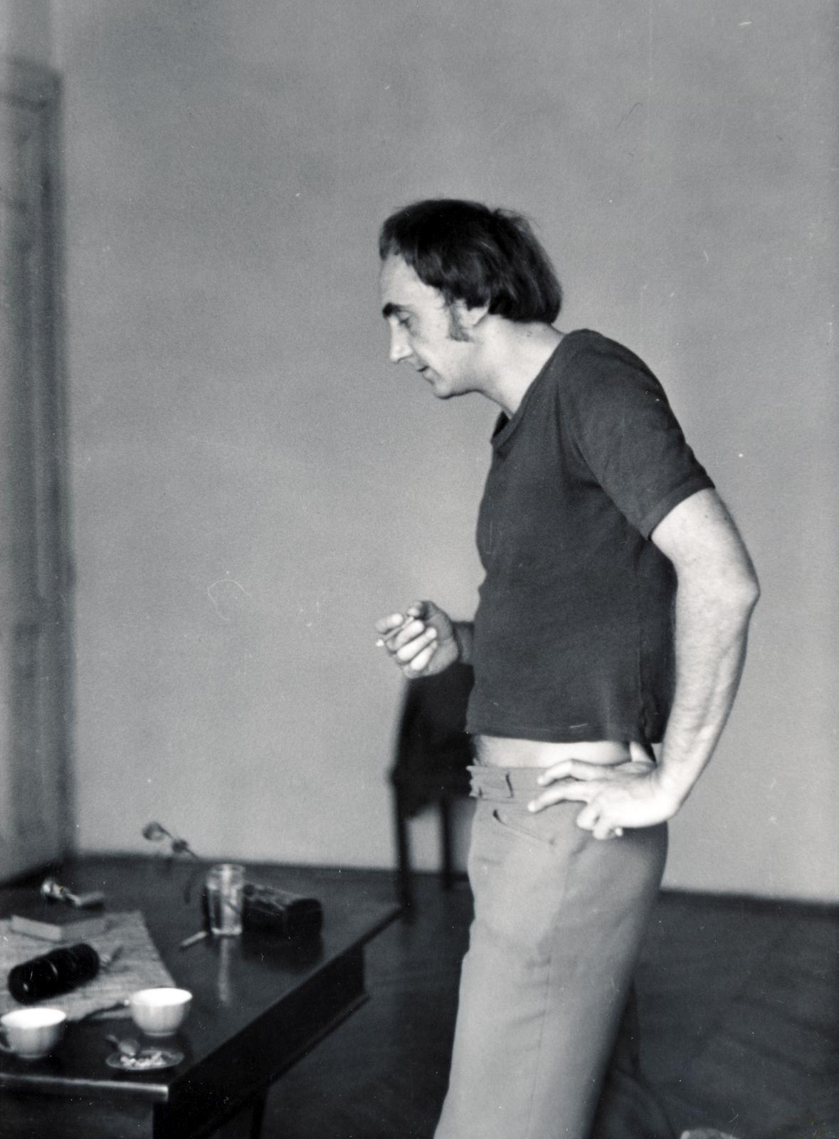 Magyarország, Budapest, Hajnóczy Péter író., 1975, Lőcsei (Tóth) Péter, Fortepan #234961