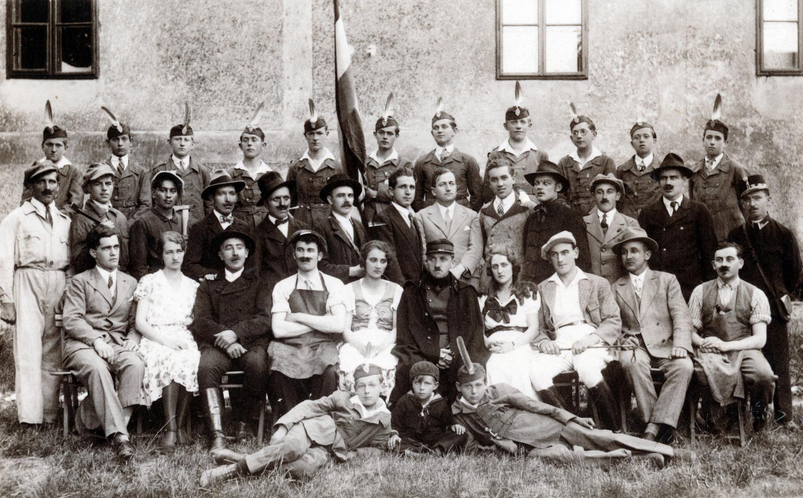 1921, Lőcsei (Tóth) Péter, Fortepan #234985
