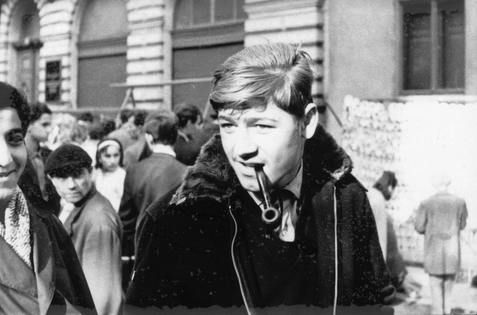 1968, Bencseky Mátyás, pipe, Fortepan #235267