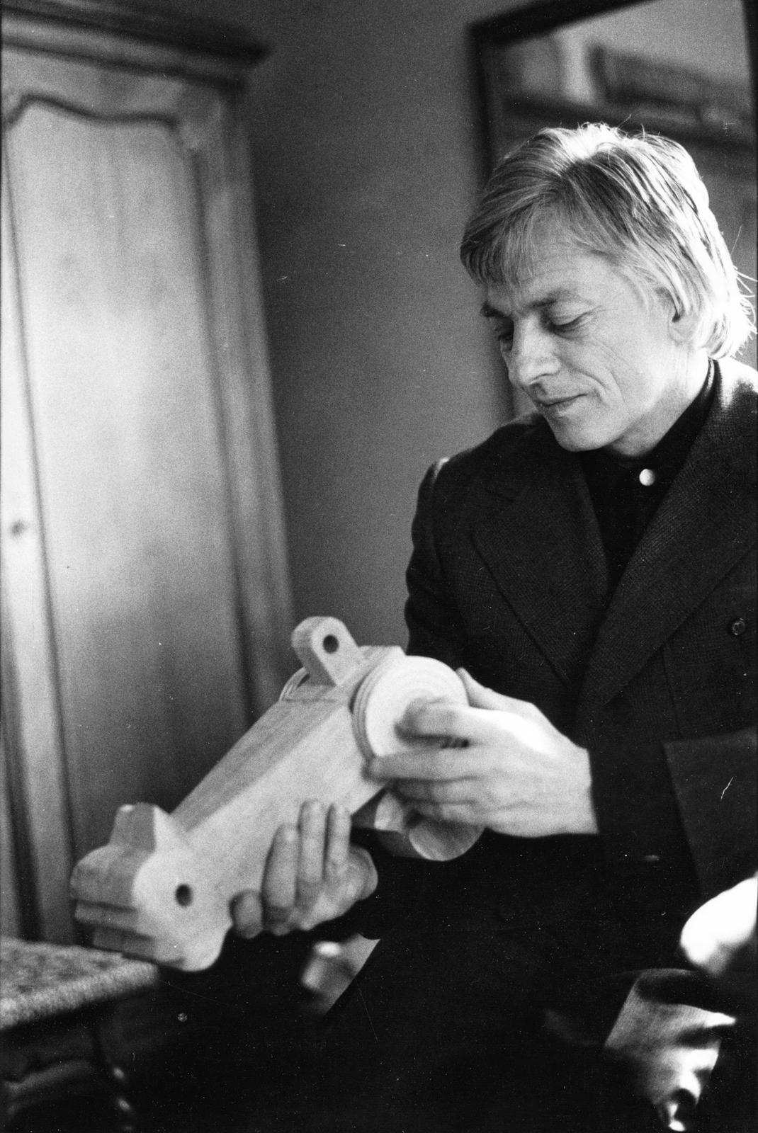 Magyarország, Nagy László költő., 1970, Bencseky Mátyás, Fortepan #235276