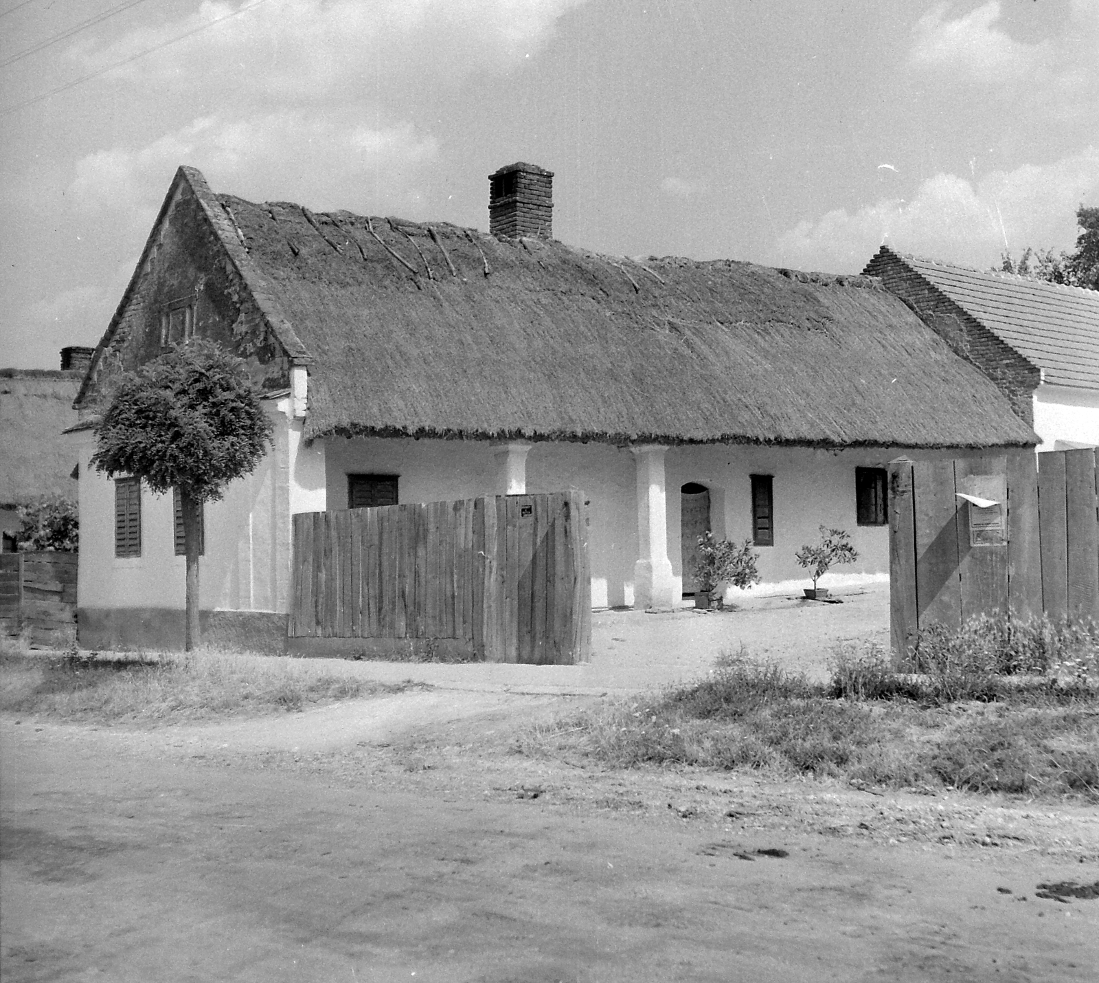 Hungary, Vasvár, Alkotmány utca., 1952, Építész, farmhouse, Fortepan #23528