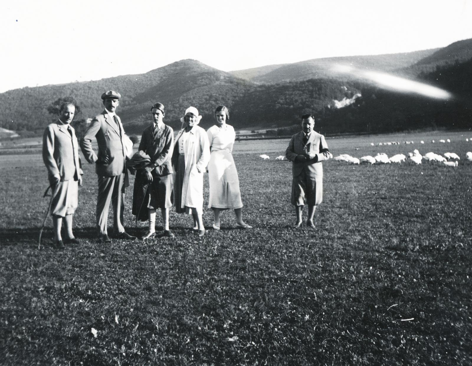 1935, Fejér Csaba-Kindert Piroska, excursion, Fortepan #235429