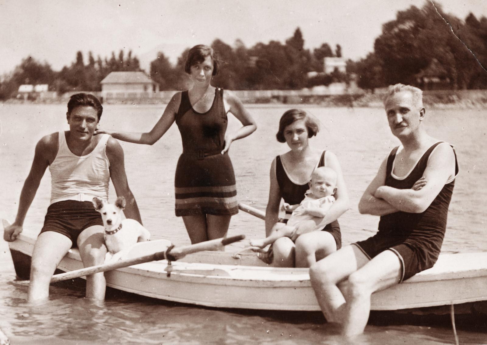 1928, Fejér Csaba-Kindert Piroska, Fortepan #235441