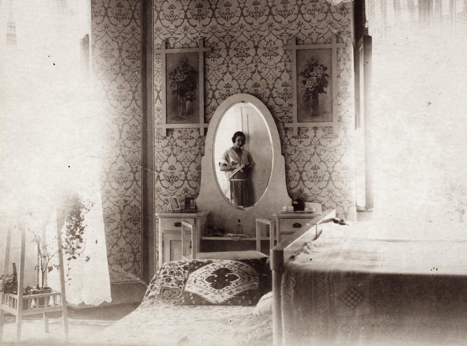 1929, Kenderessy Tibor, mirror, Fortepan #235577