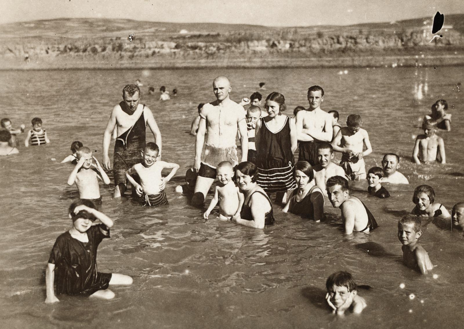 1925, Kenderessy Tibor, fürdőzés, Fortepan #235582