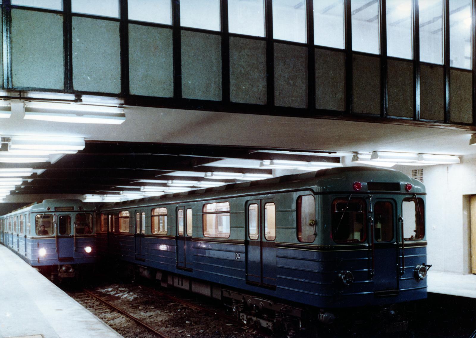 1974, Kovács Ádám, subway, Fortepan #235686