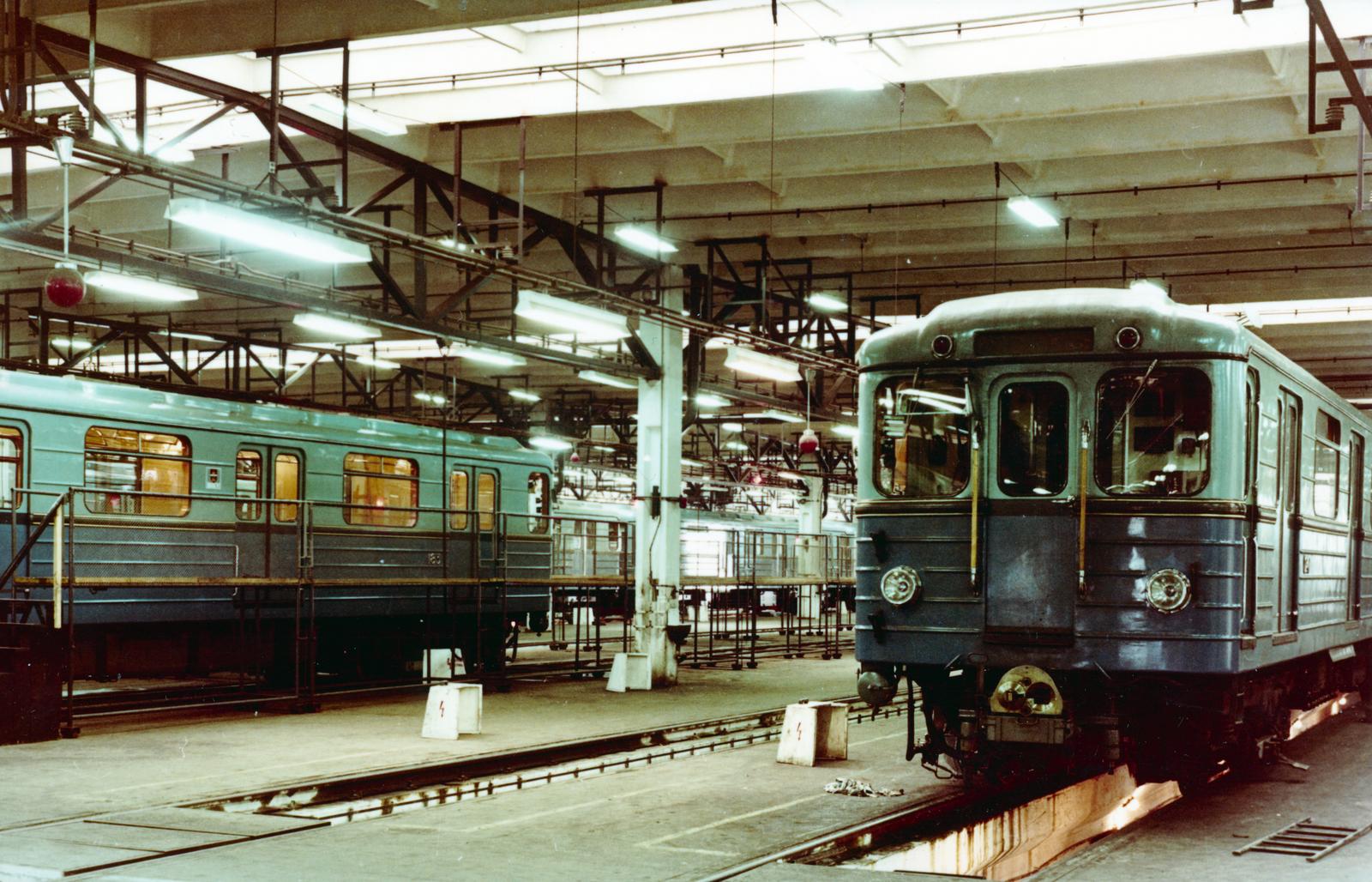 1974, Kovács Ádám, subway, Fortepan #235690