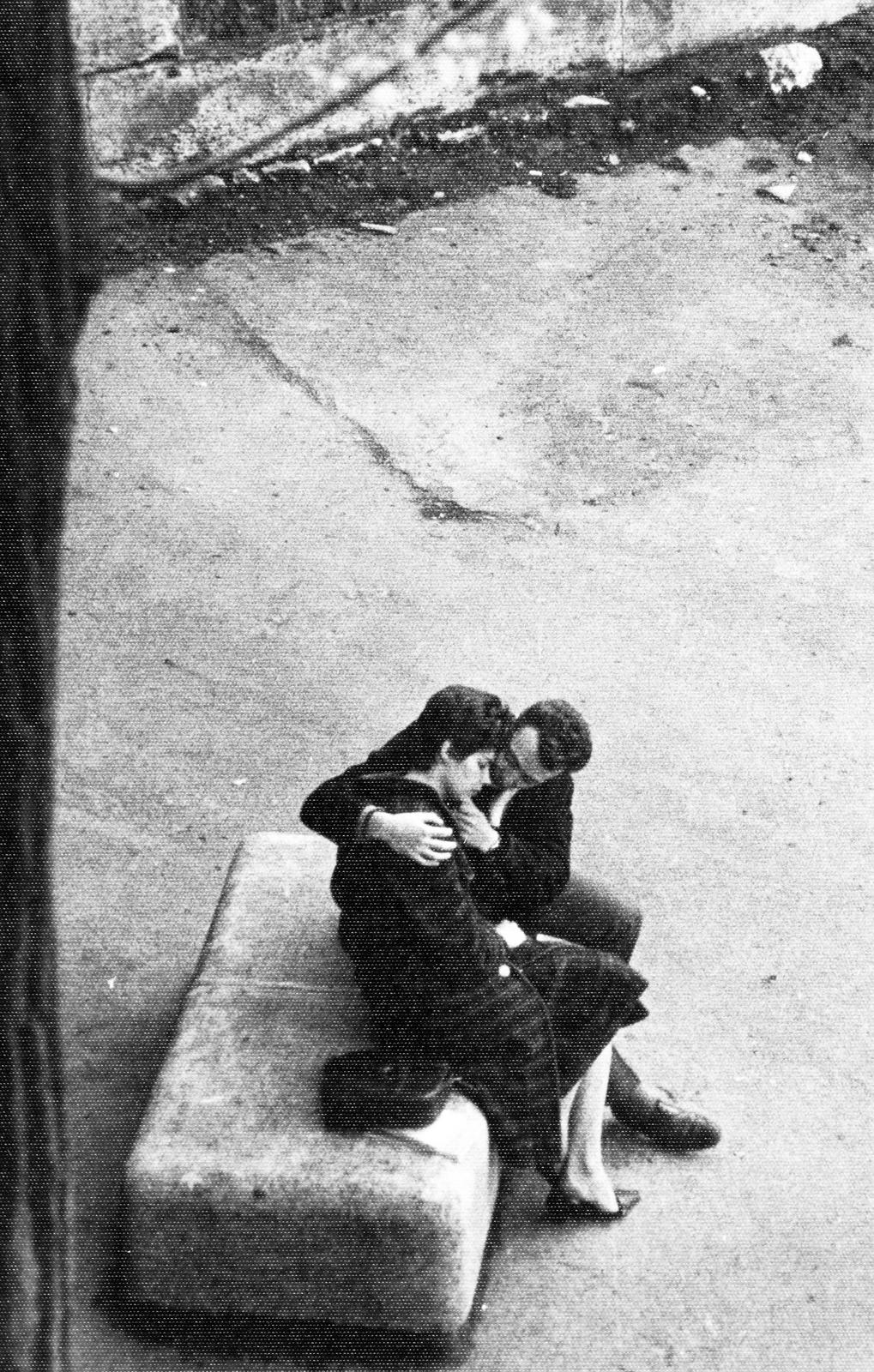 1963, Éltető, felülnézet, intimitás, Fortepan #236242