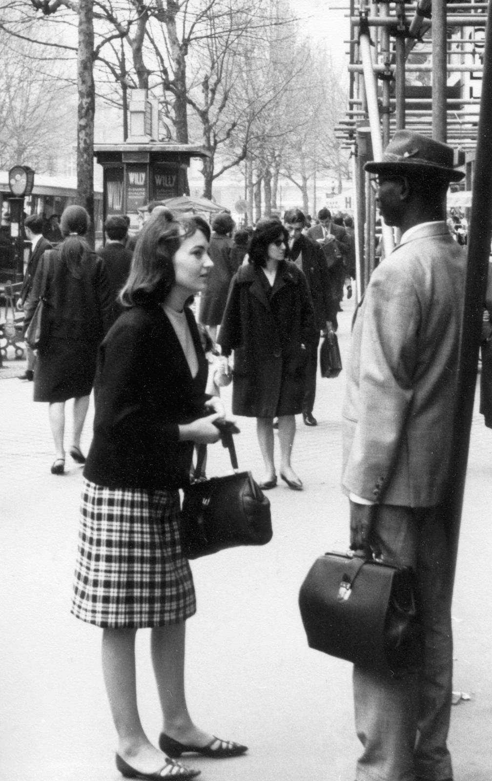 1967, Éltető, talks, genre painting, Fortepan #236285