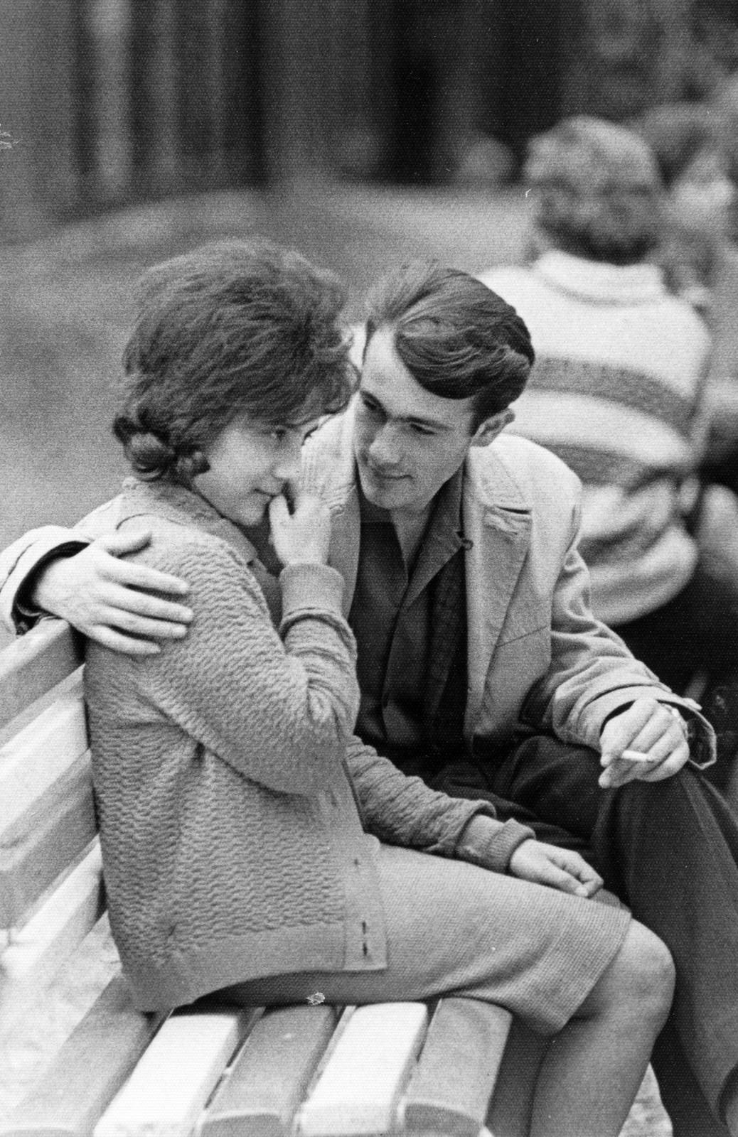 1968, Éltető, intimitás, udvarlás, Fortepan #236336