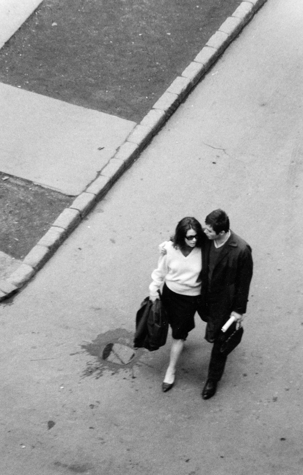 1968, Éltető, plan view, man and woman, Fortepan #236339