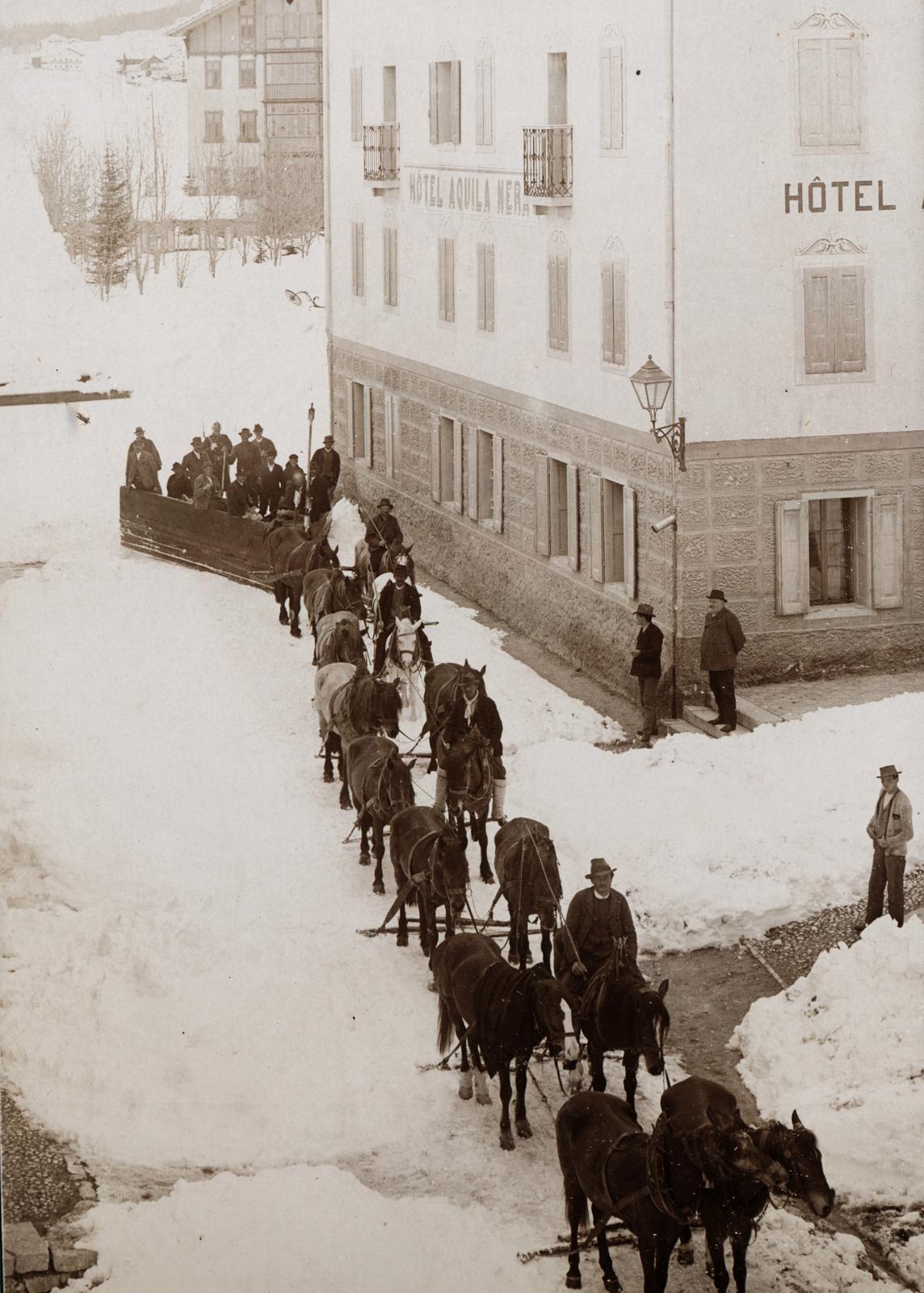 1914, Csicsery-Rónay István, hóeke, Fortepan #237025