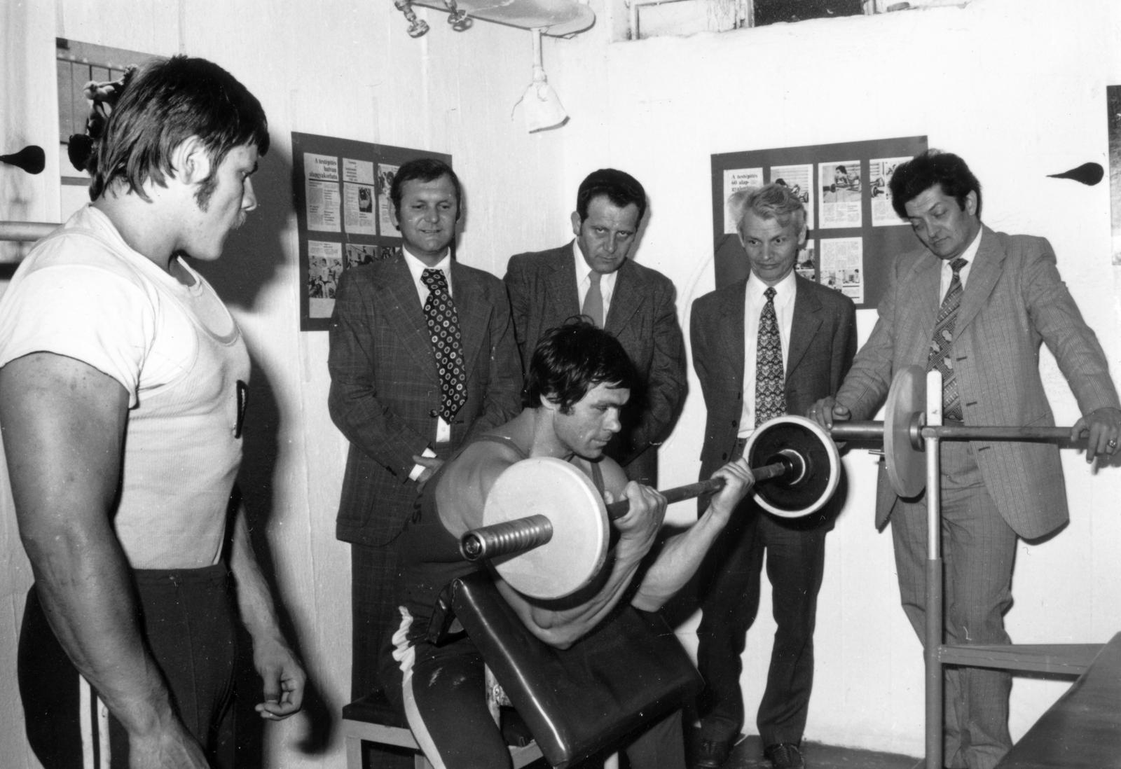 1976, Középületépítő Vállalat - Kreszán Albert - Koczka András - Kemecsei József, Fortepan #238091