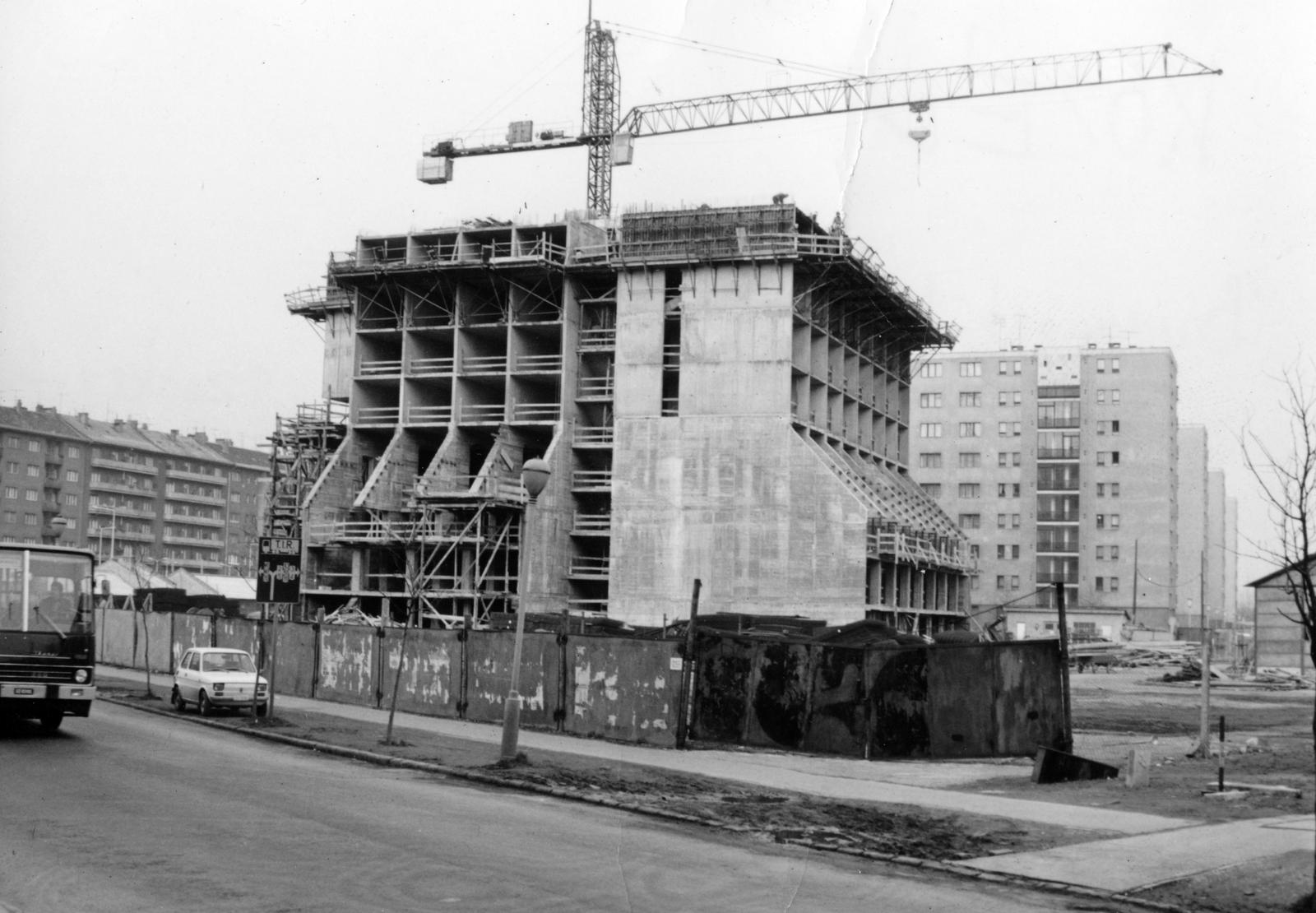 1980, Középületépítő Vállalat - Kreszán Albert - Koczka András - Kemecsei József, Fortepan #238103