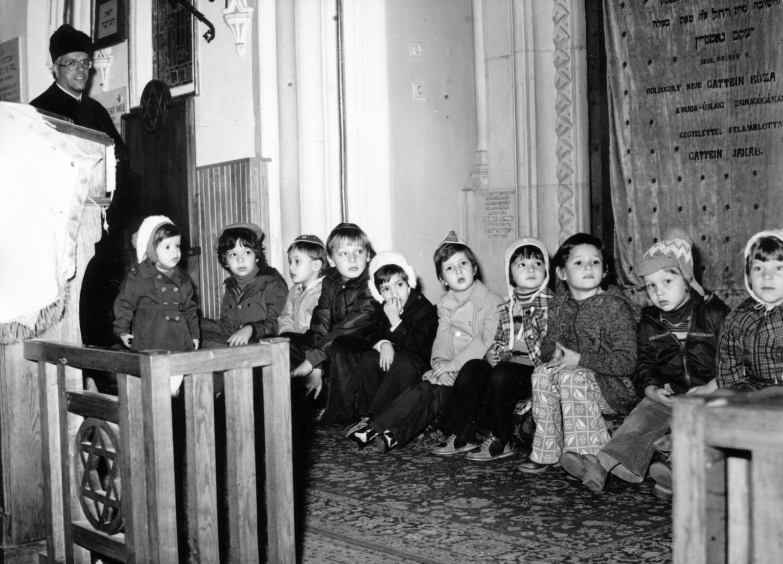 1973, Egységes Magyarországi Izraelita Hitközség, Fortepan #238205