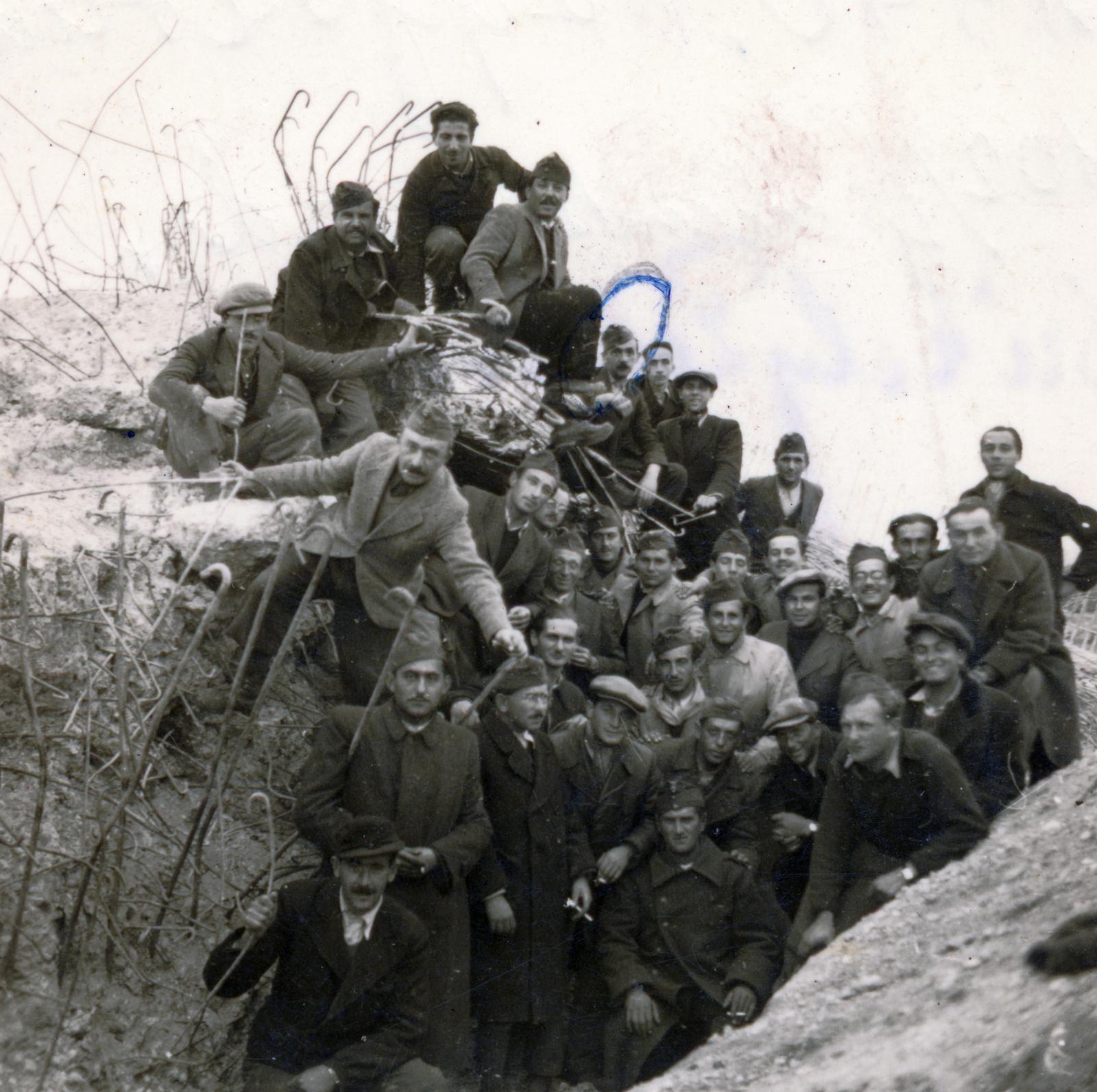 1940, Egységes Magyarországi Izraelita Hitközség, Fortepan #238241